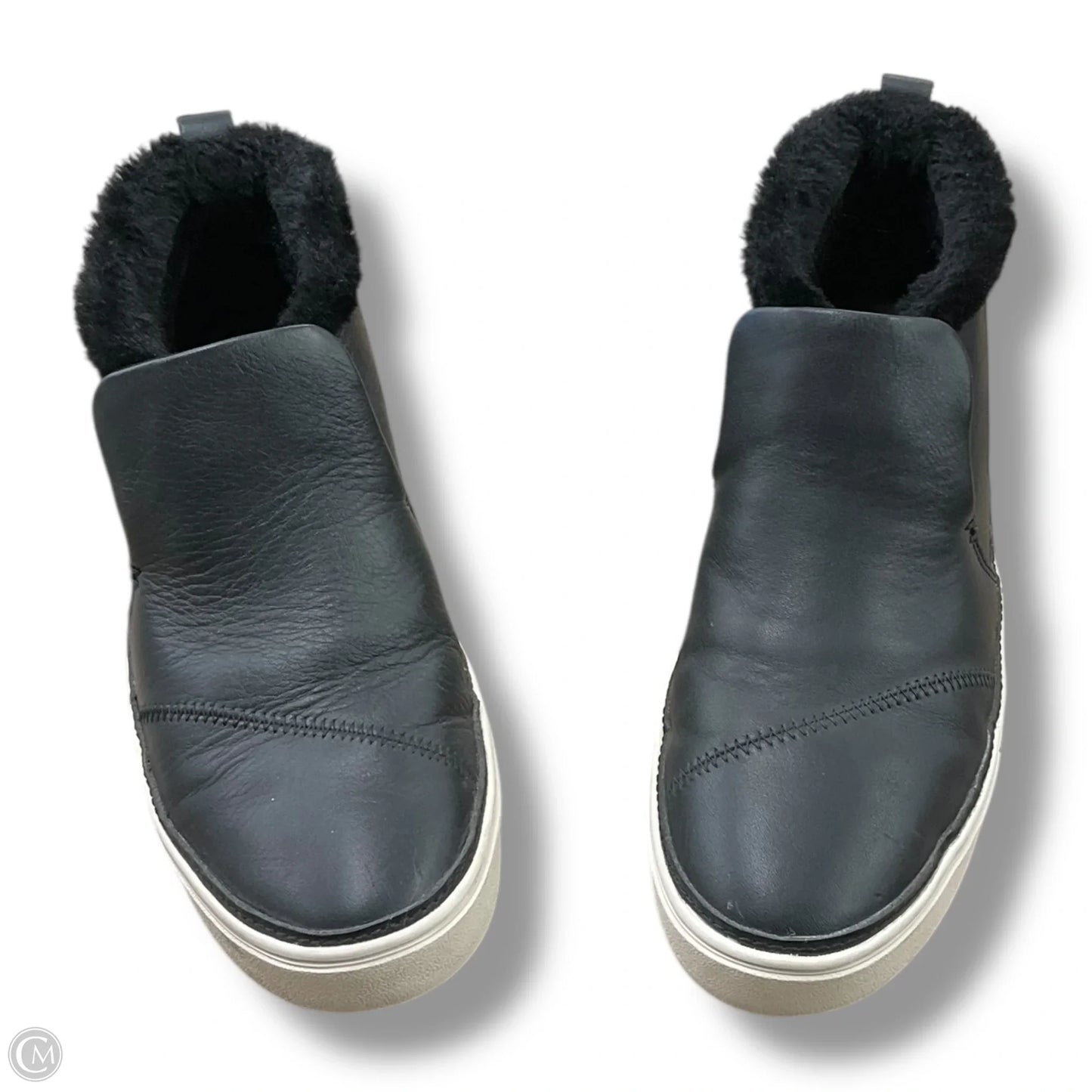Shoes Sneakers By Toms In Black & White, Size: 9