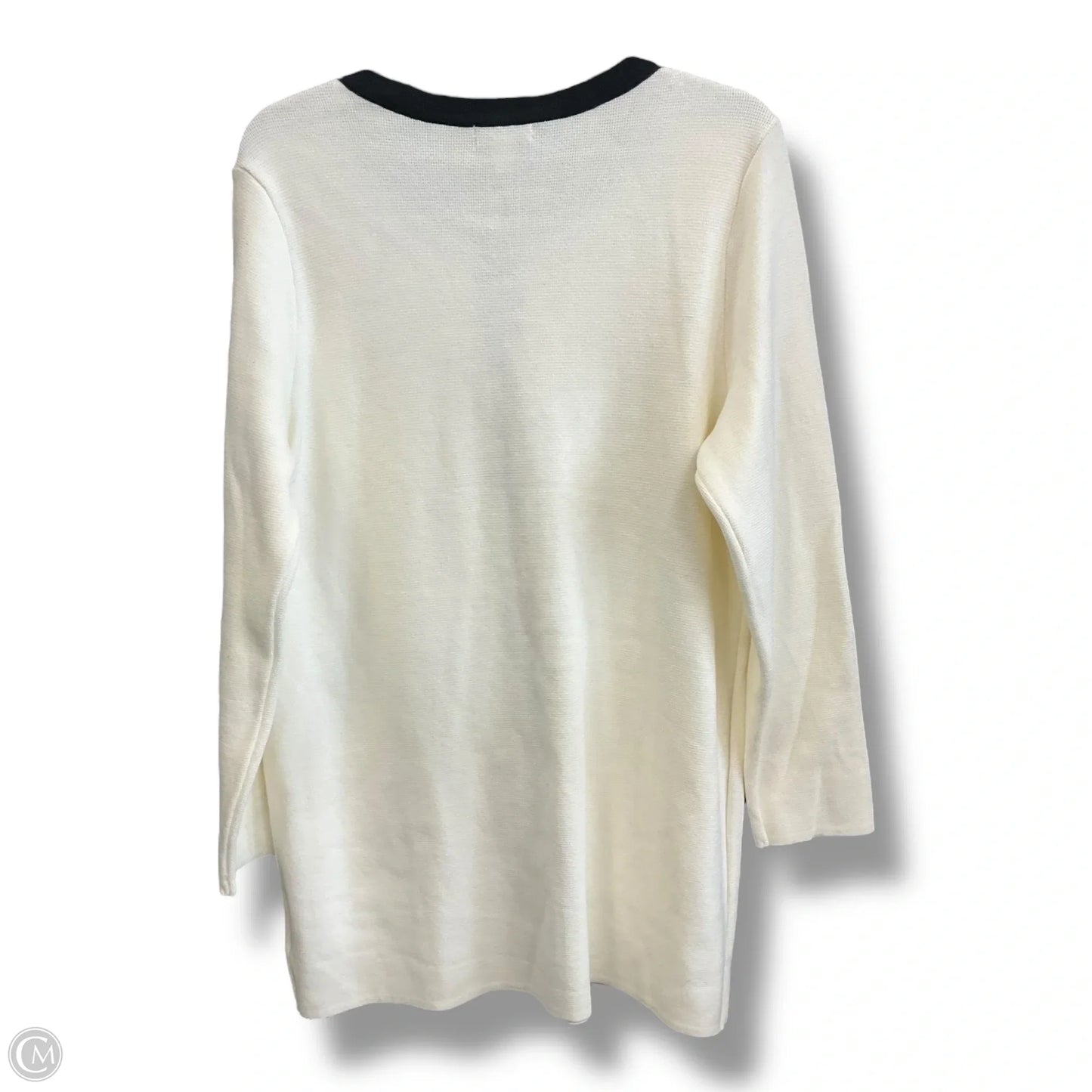 Cardigan By Charter Club In Ivory, Size: L