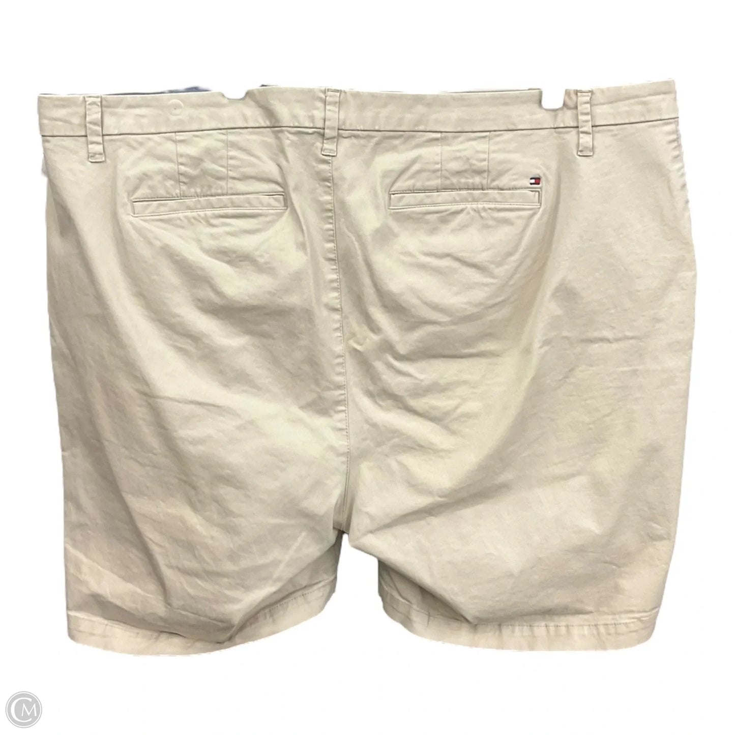 Shorts Designer By Tommy Hilfiger In Tan, Size: 22
