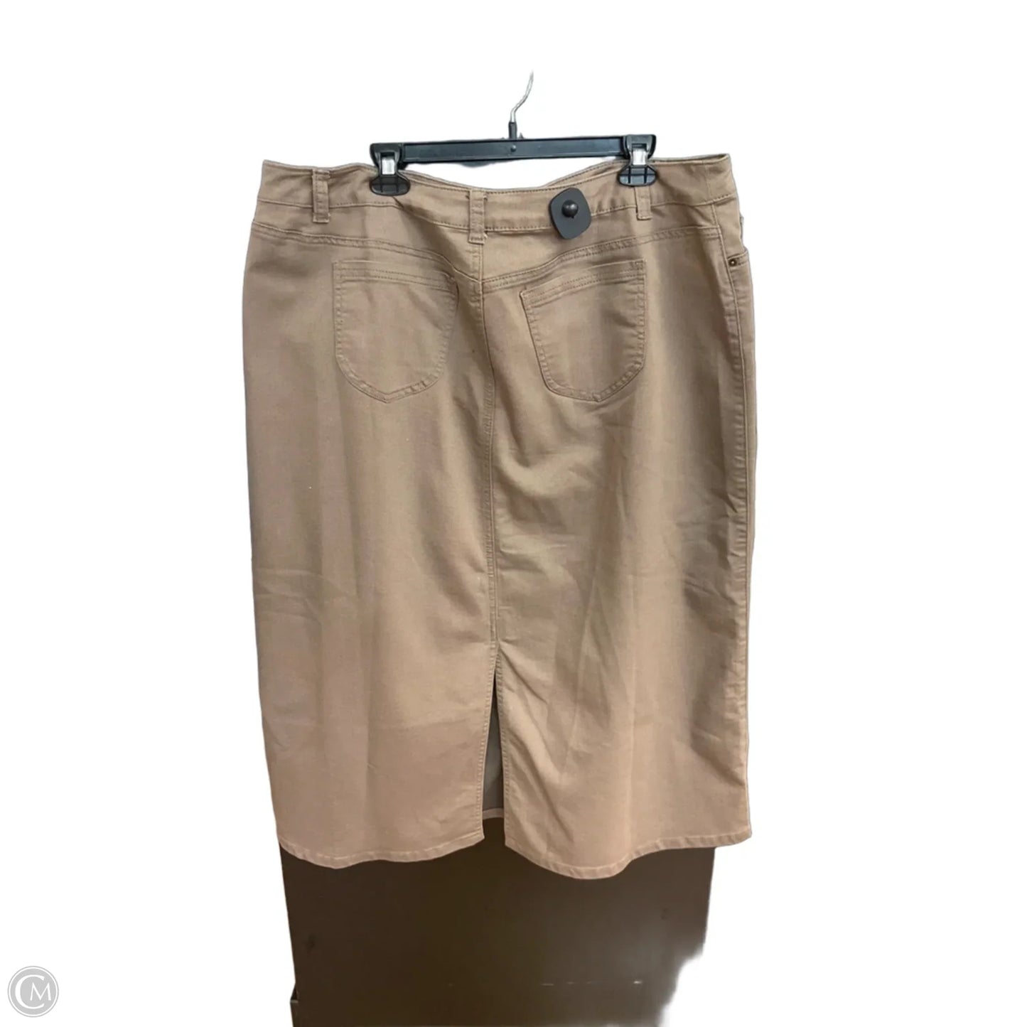 Skirt Maxi By C Wonder In Brown, Size: 20