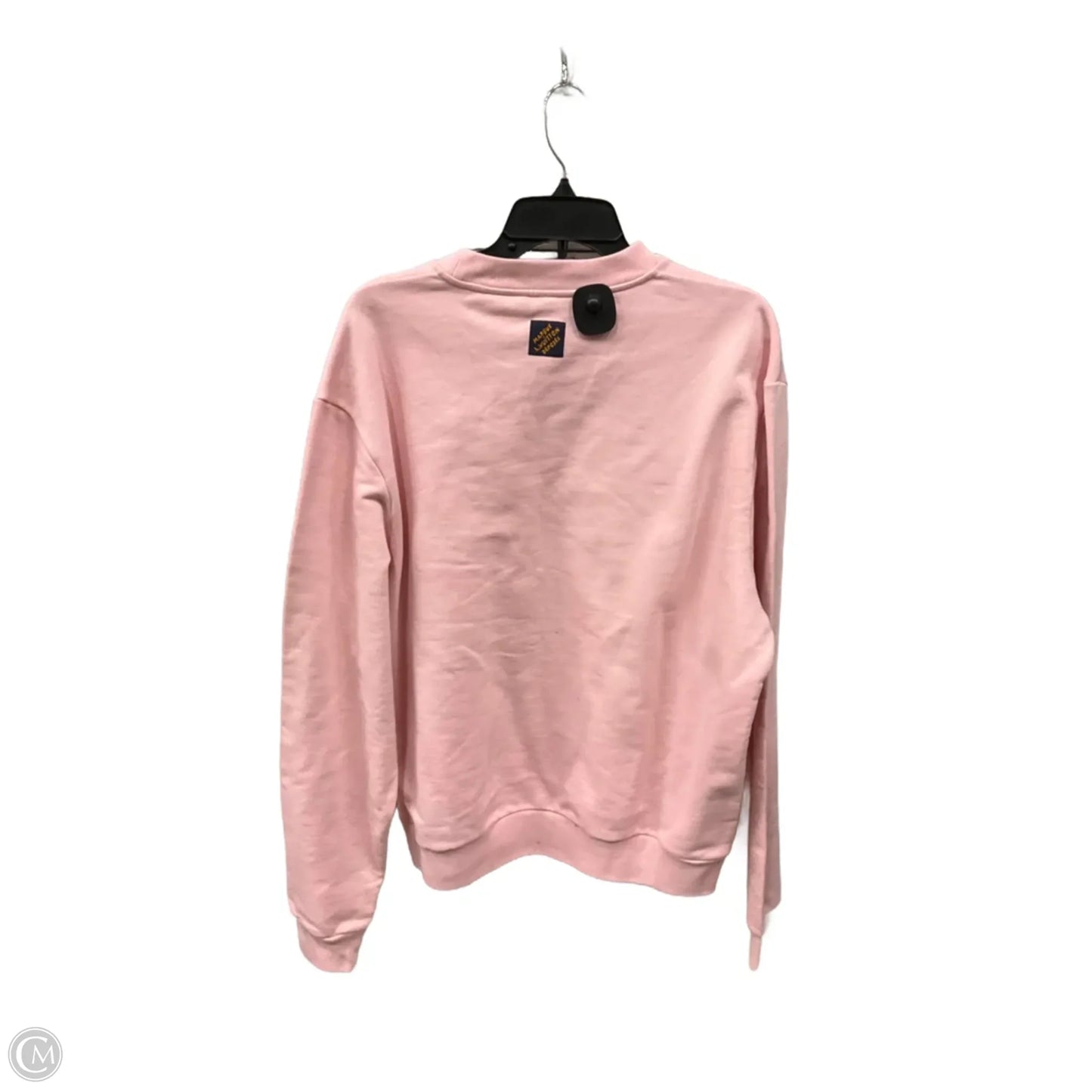 Top Long Sleeve Luxury Designer By Louis Vuitton In Pink, Size: L
