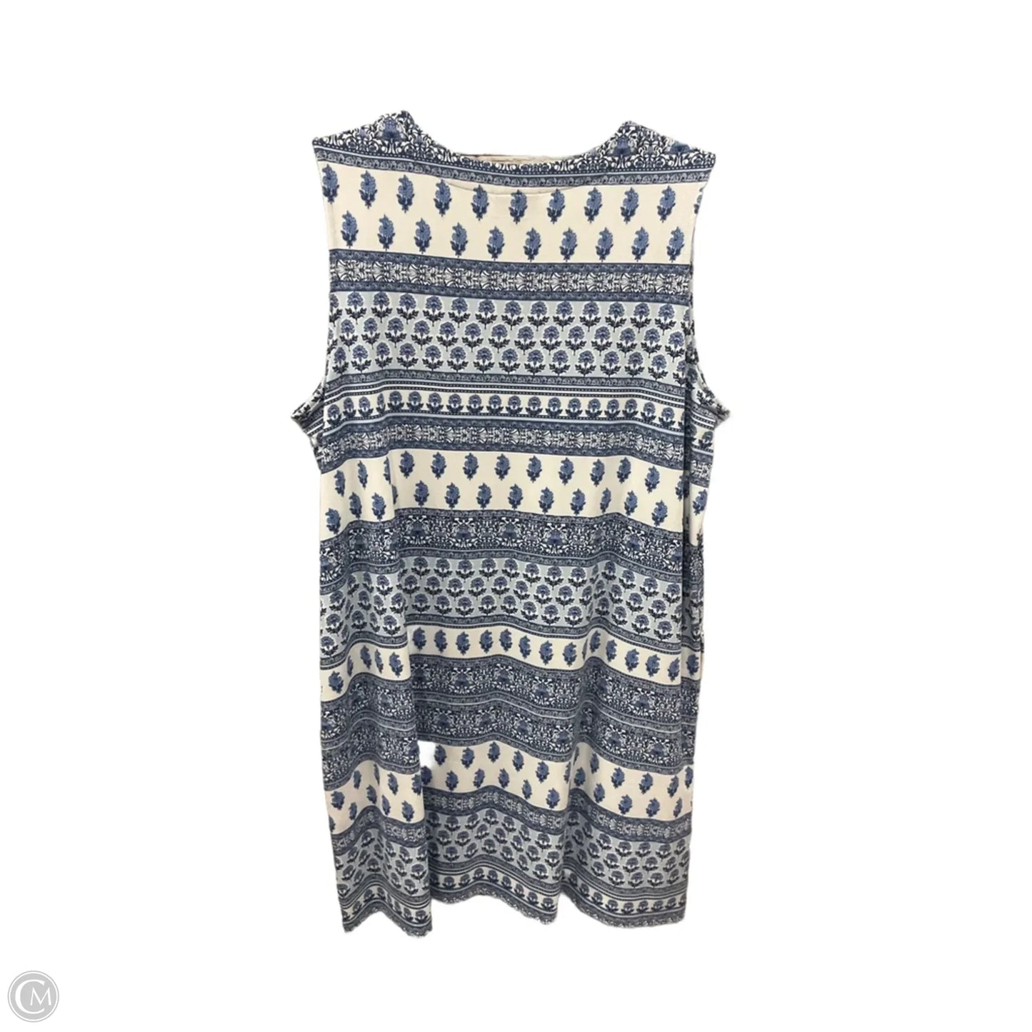 Dress Casual Maxi By J. Jill In Blue, Size: Xlp