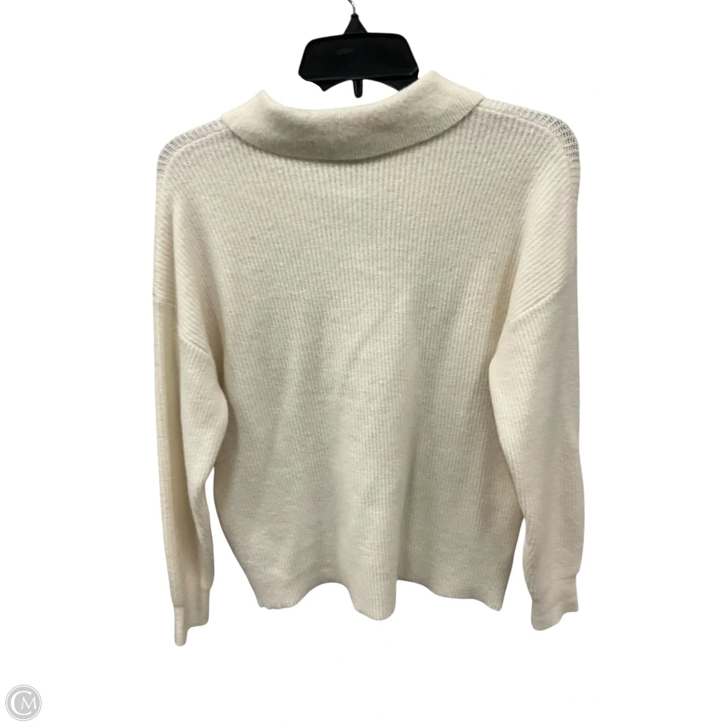 Sweater By Loft In Cream, Size: S