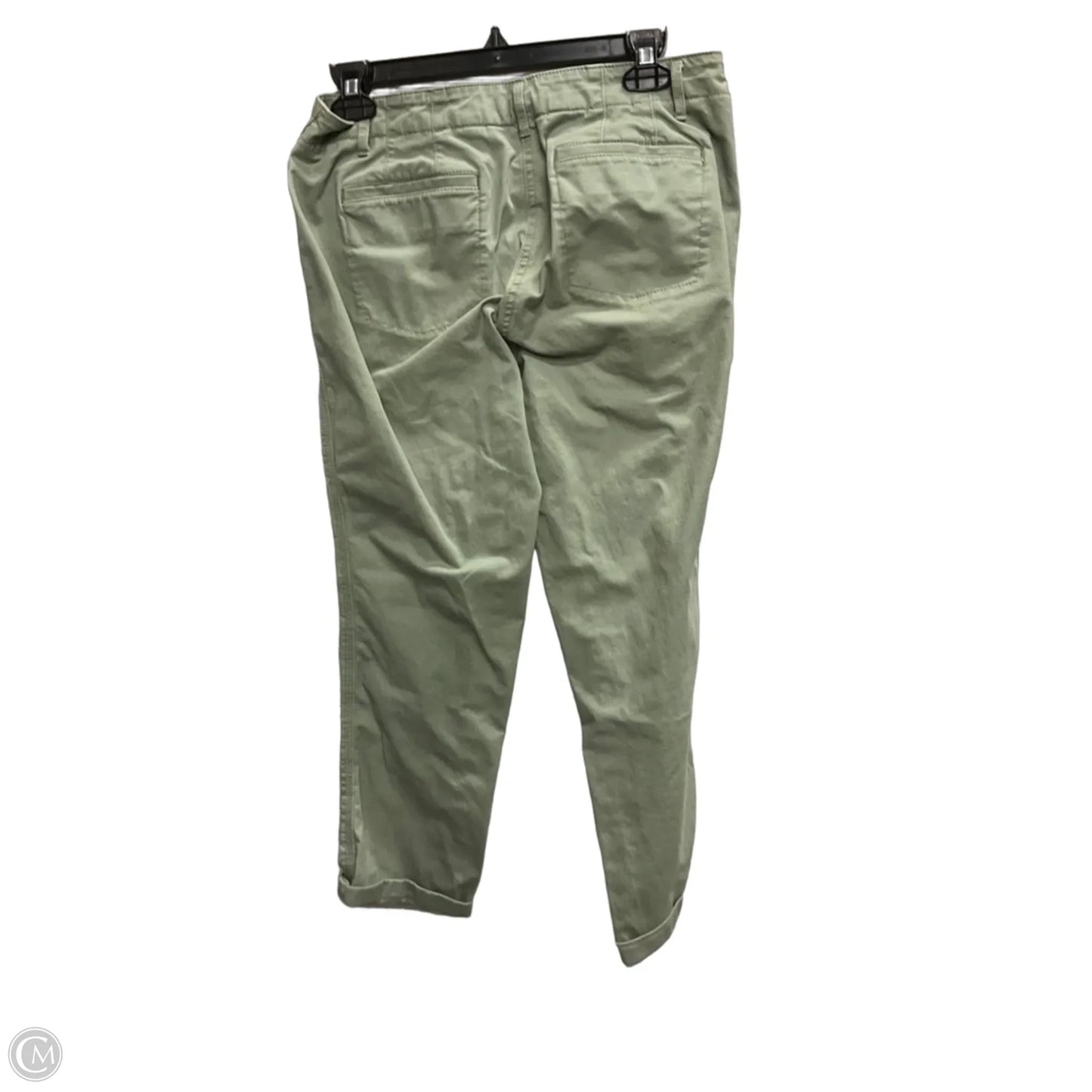 Pants Cropped By Loft In Green, Size: 4