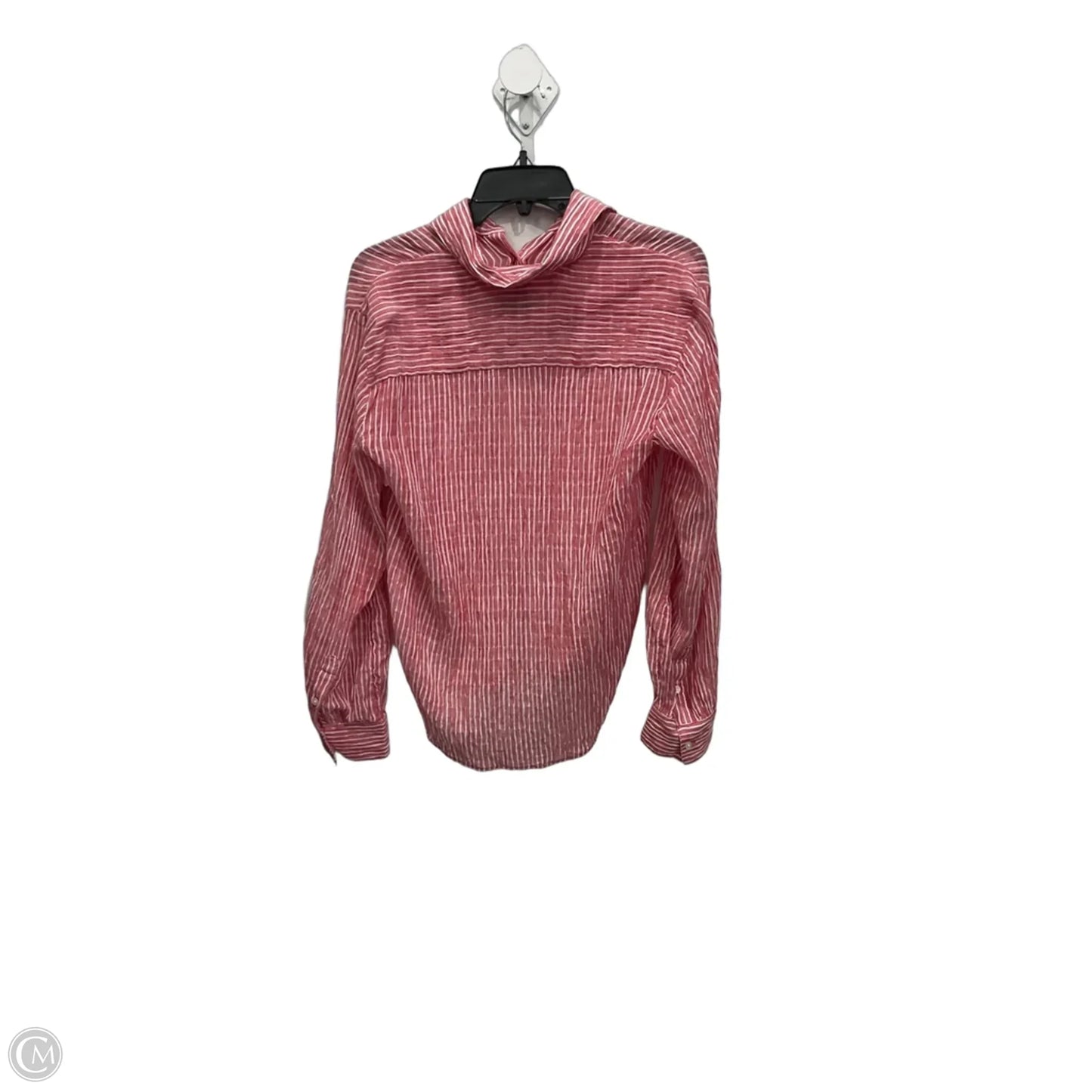 Blouse Long Sleeve By J. Crew In Pink, Size: S