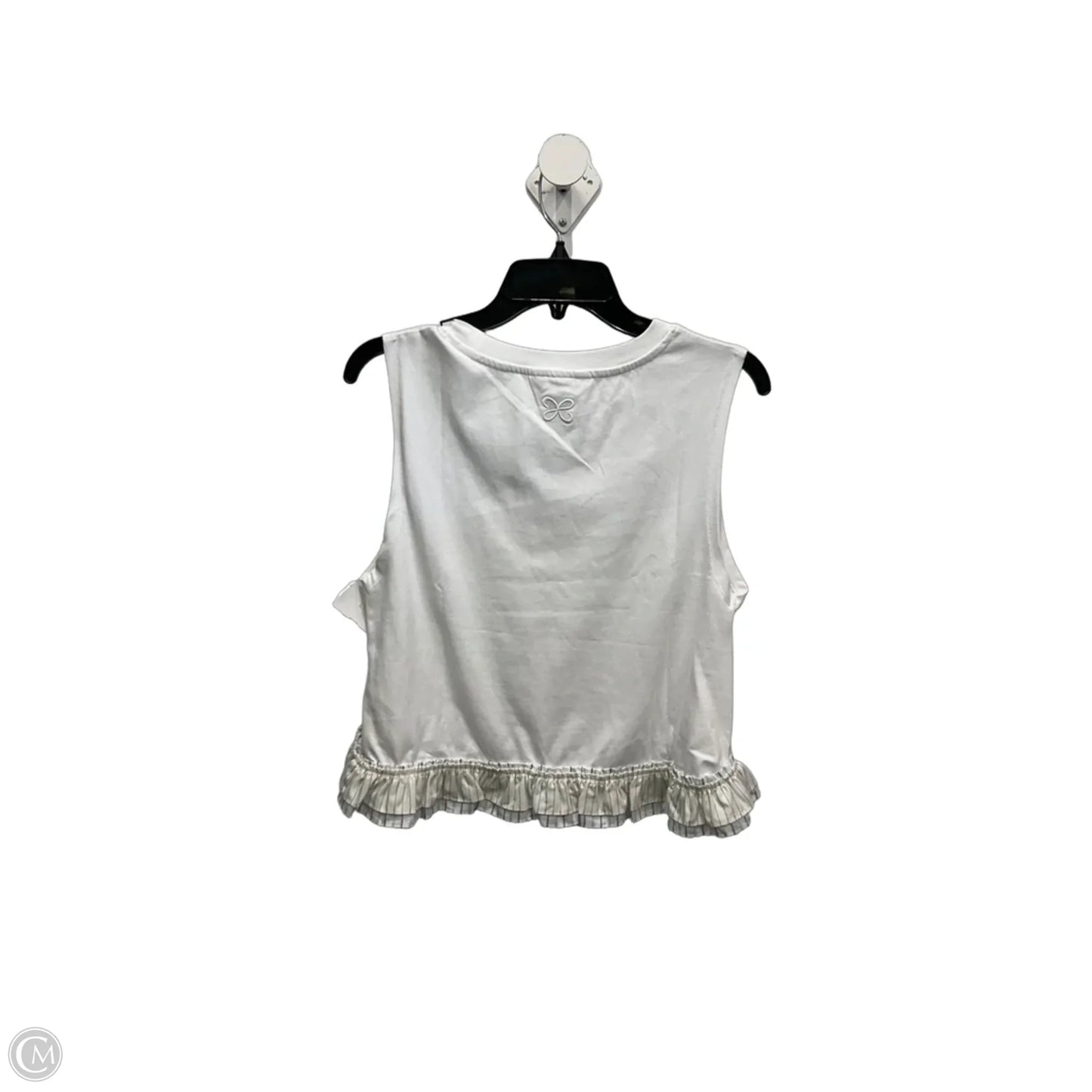 Top Sleeveless By Maeve In White, Size: S