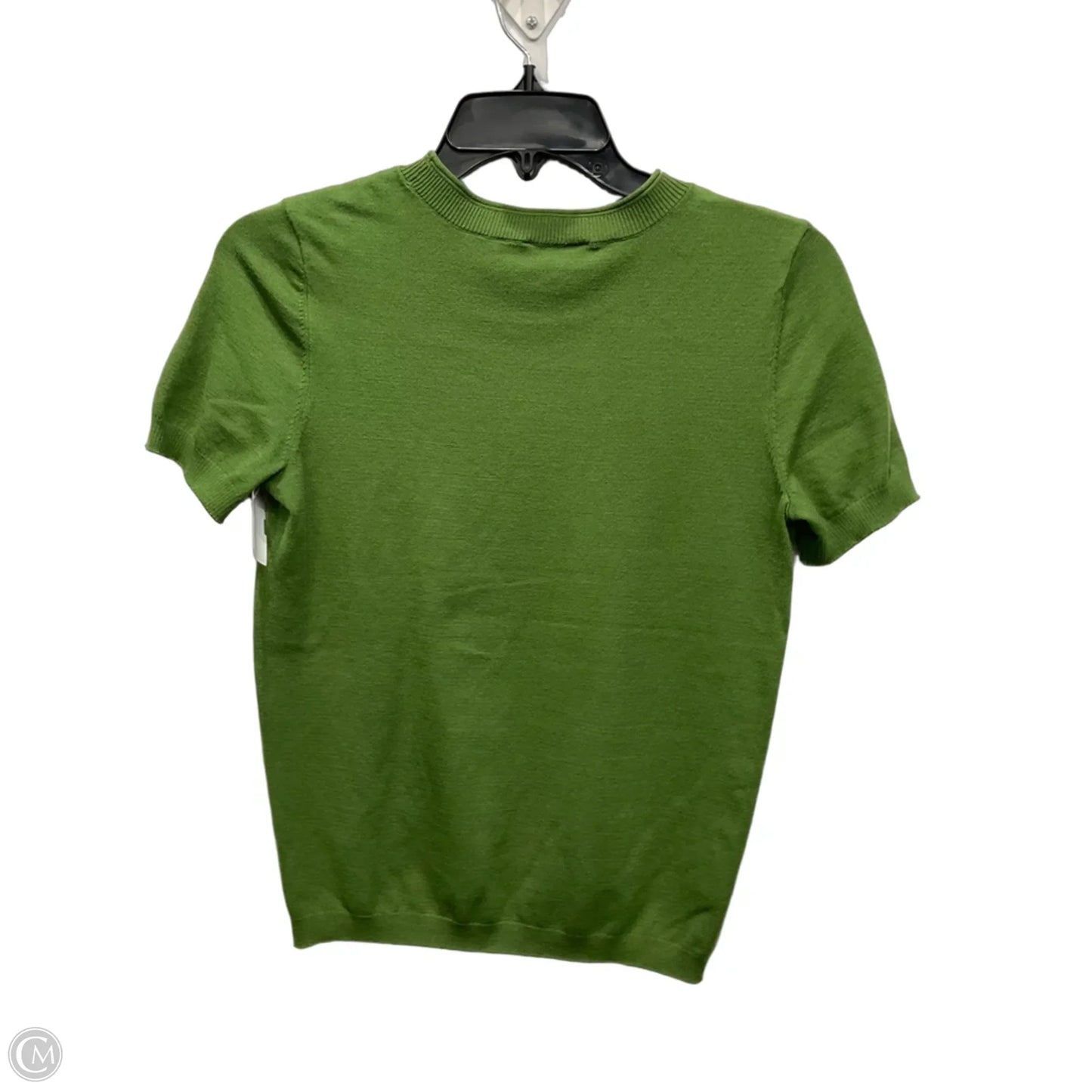 Top Short Sleeve Basic By Loft In Green, Size: S