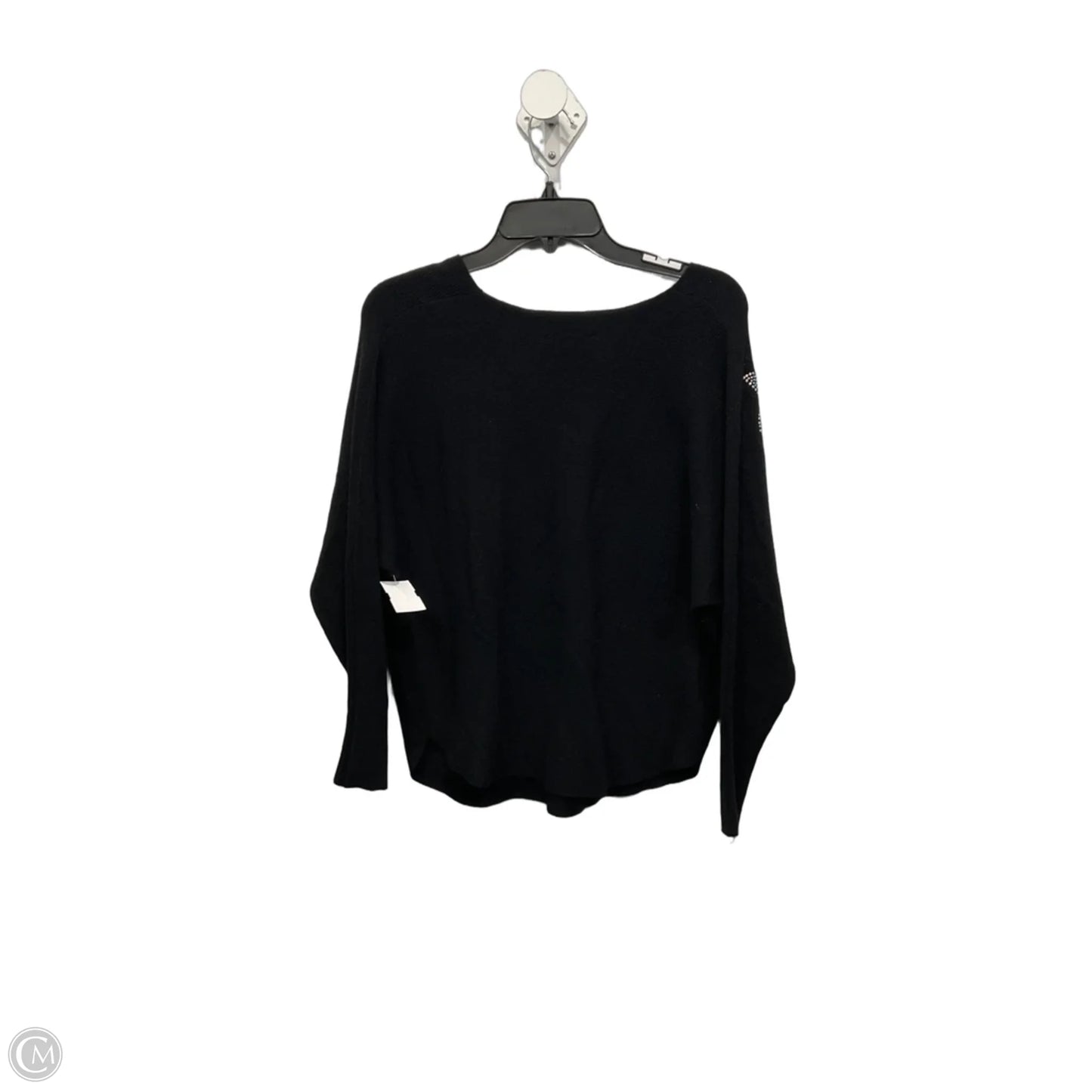 Top Long Sleeve By Milano In Black, Size: S