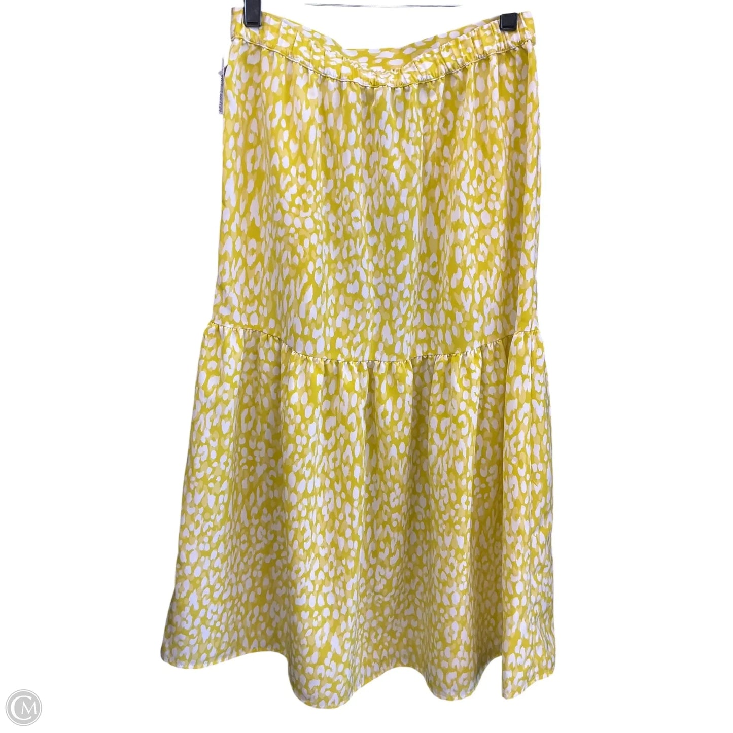 Skirt Maxi By Who What Wear In Yellow, Size: Xs