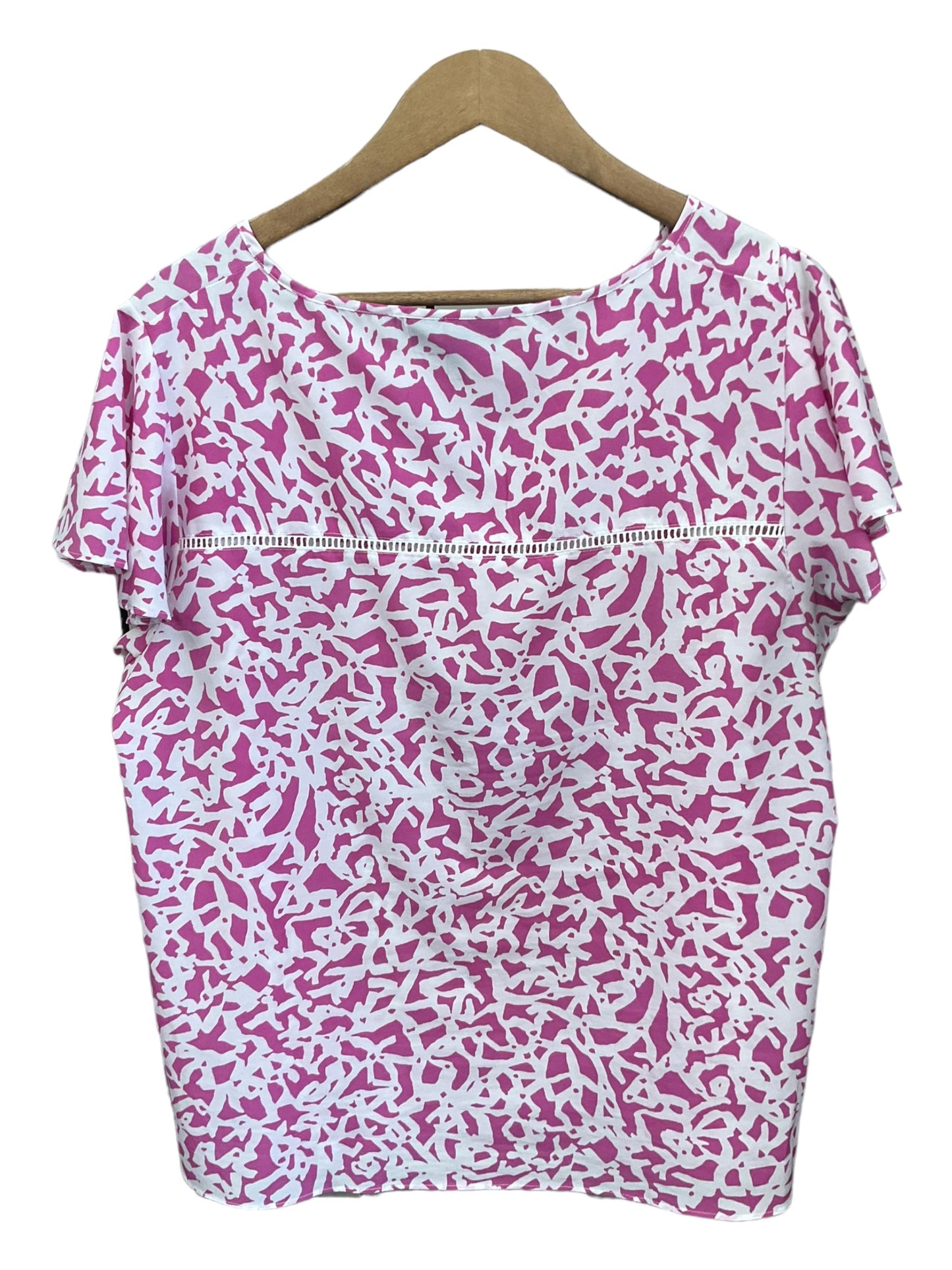 Blouse Short Sleeve By Lane Bryant Size: Xl