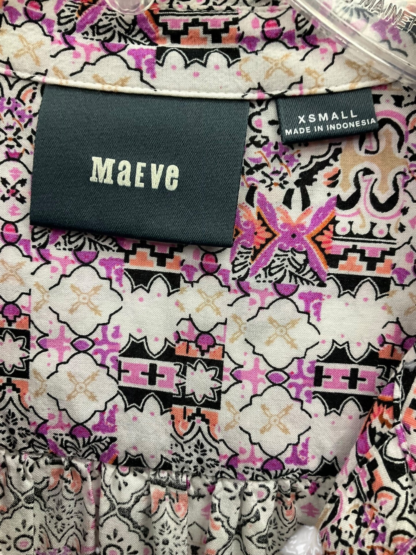 Blouse Long Sleeve By Anthropologie Size: Xs