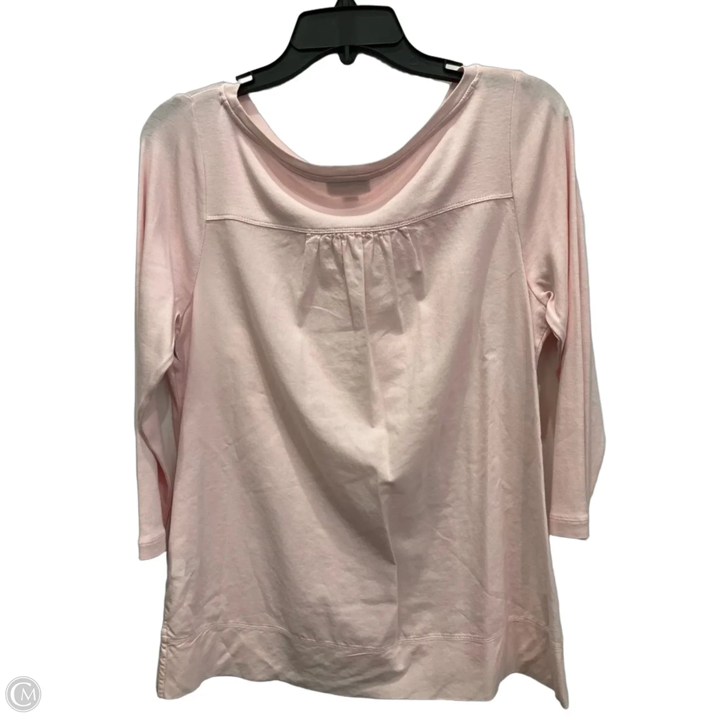 Top 3/4 Sleeve By J. Jill In Pink, Size: S