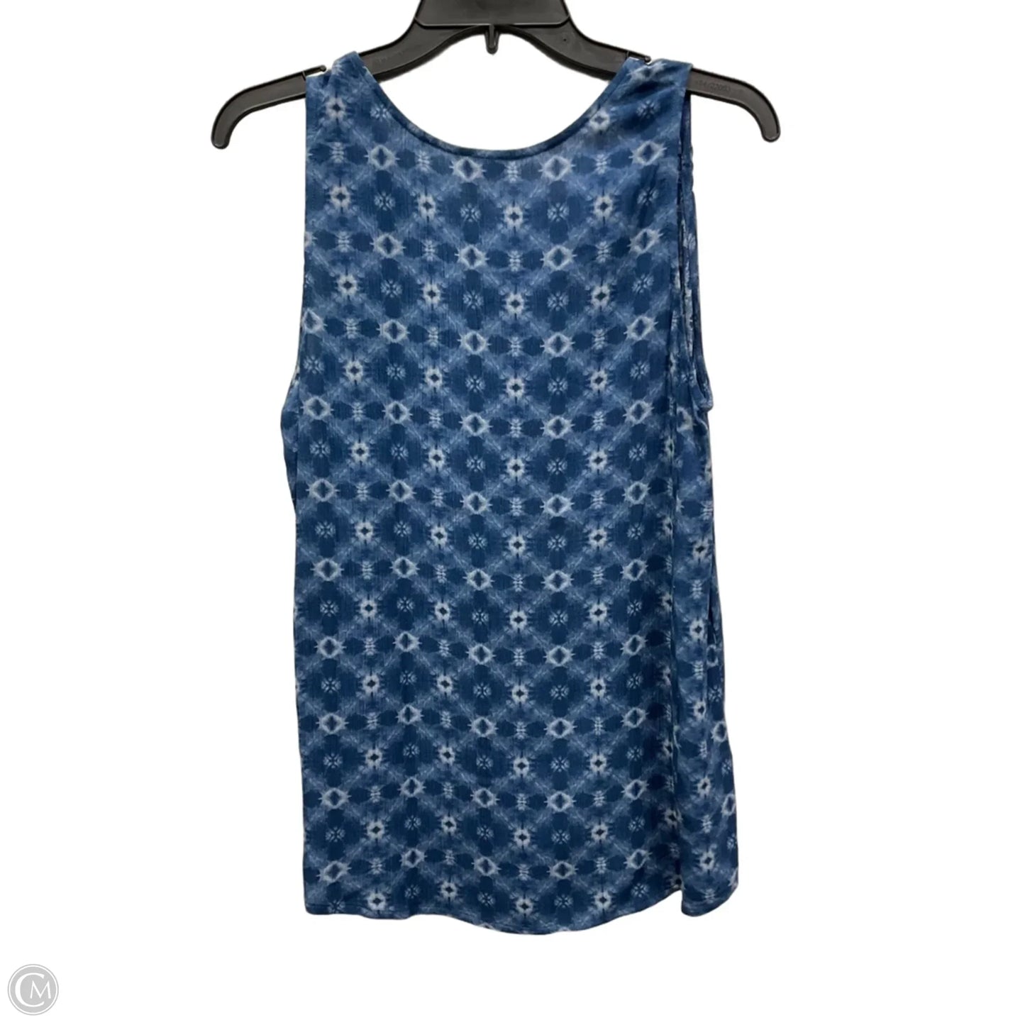 Top Sleeveless By Eddie Bauer In Blue, Size: M