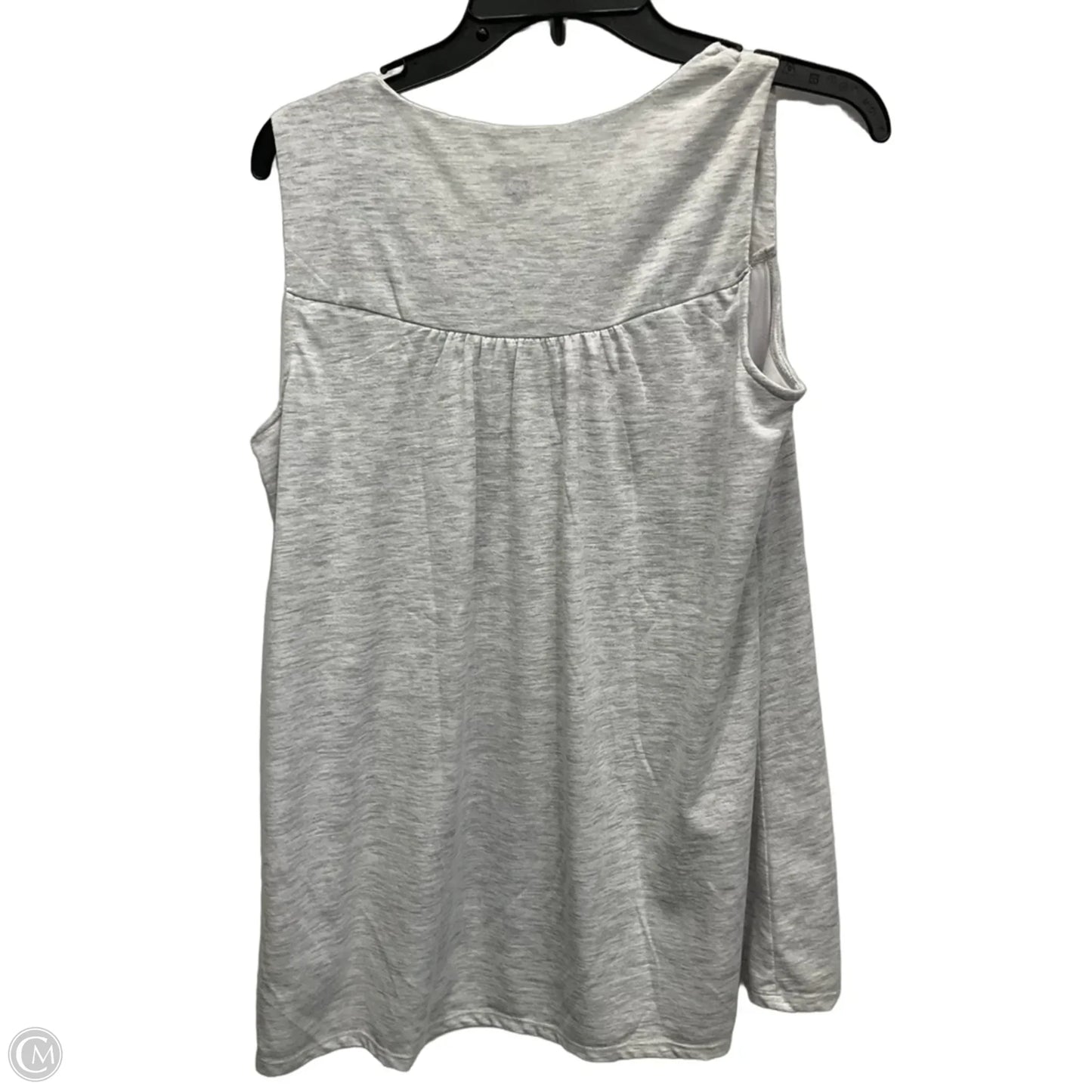 Top Sleeveless By J. Jill In Grey, Size: M