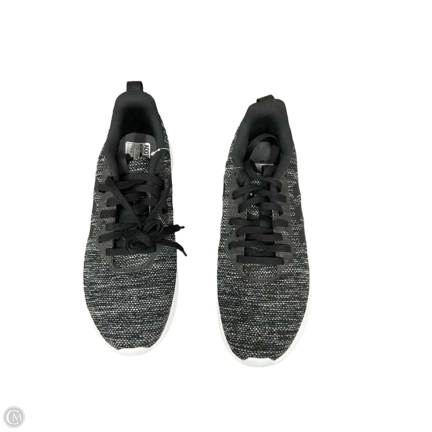 Shoes Athletic By Adidas In Black & Grey, Size: 8.5