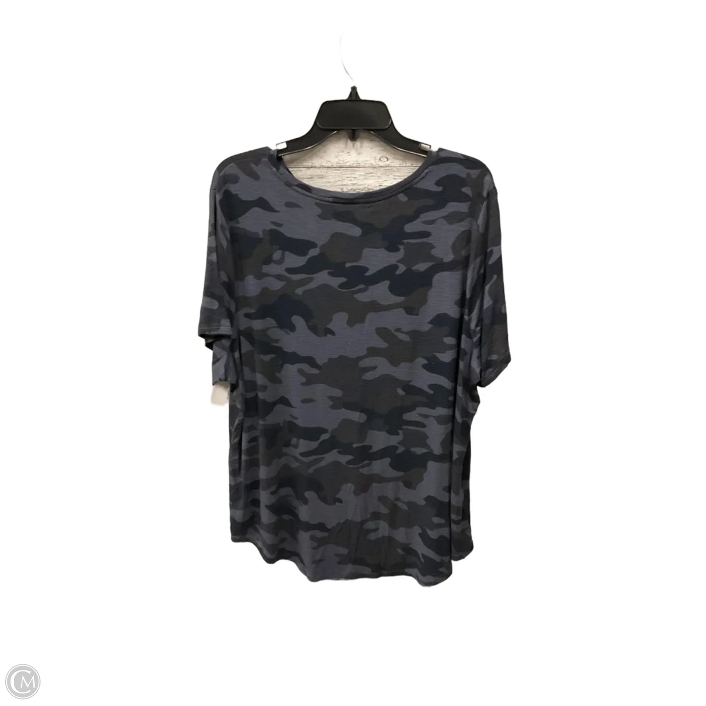 Top Short Sleeve By Old Navy In Camouflage Print, Size: Xxl