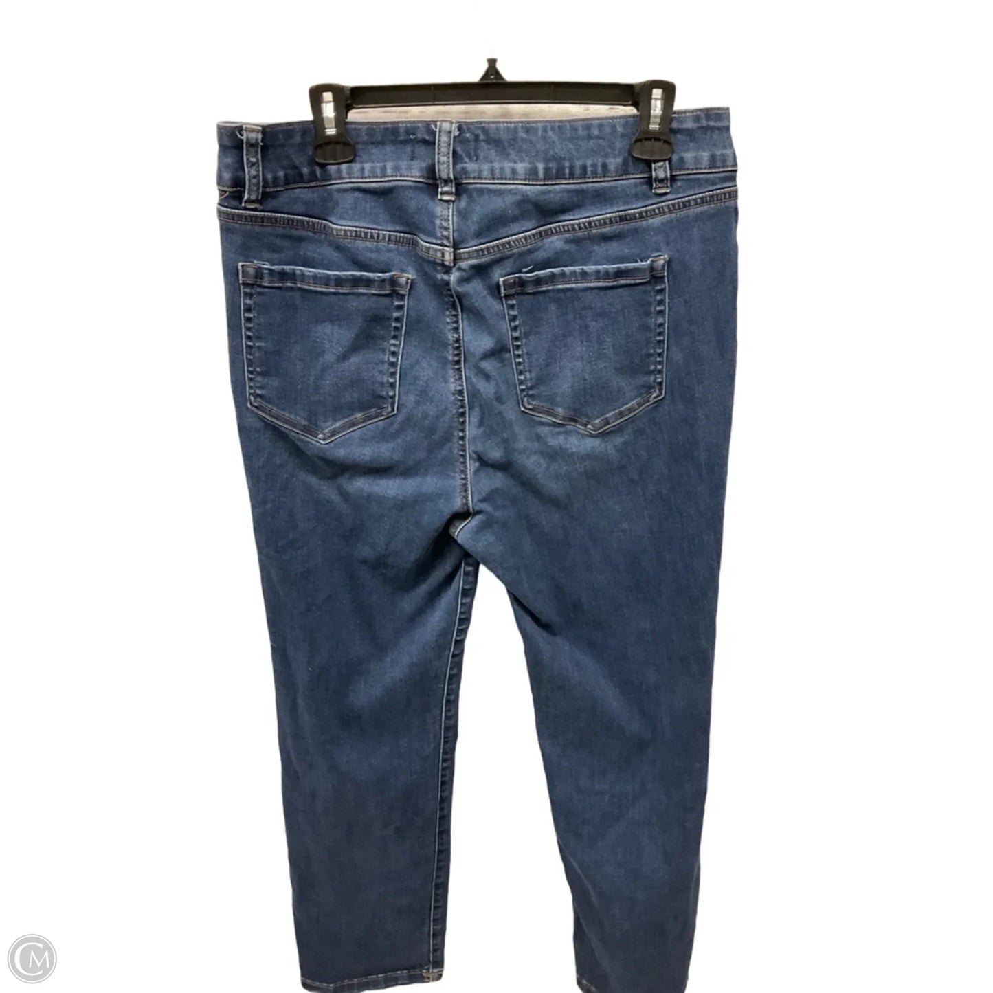 Jeans Straight By Lane Bryant In Blue Denim, Size: 16