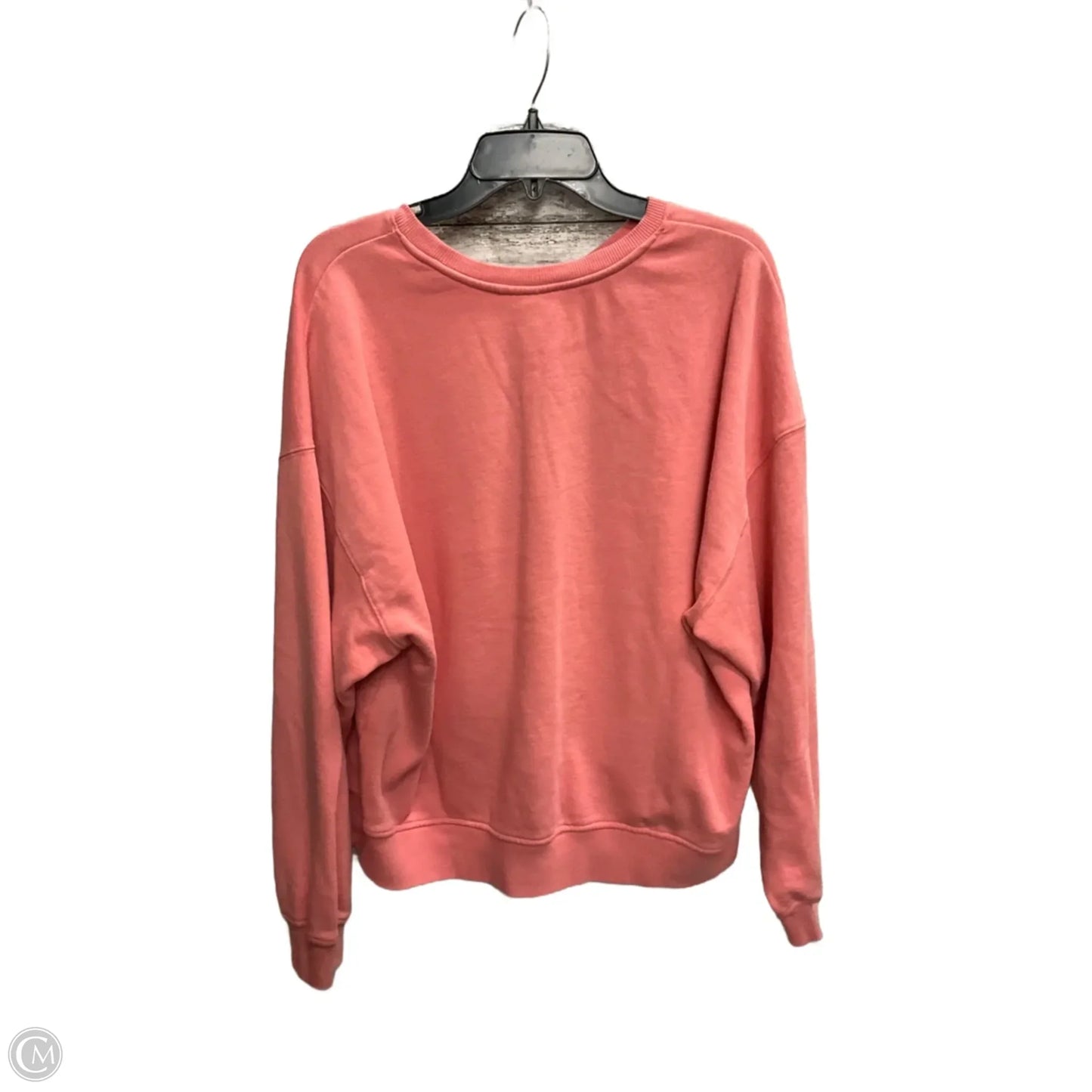 Athletic Sweatshirt Crewneck By Universal Standard In Orange, Size: L