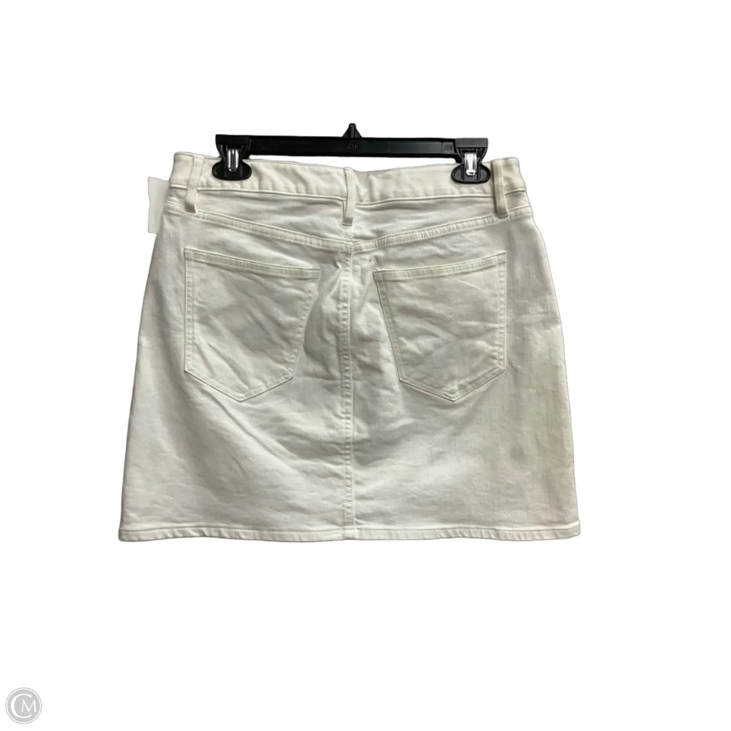 Skirt Midi By Banana Republic In White, Size: 6