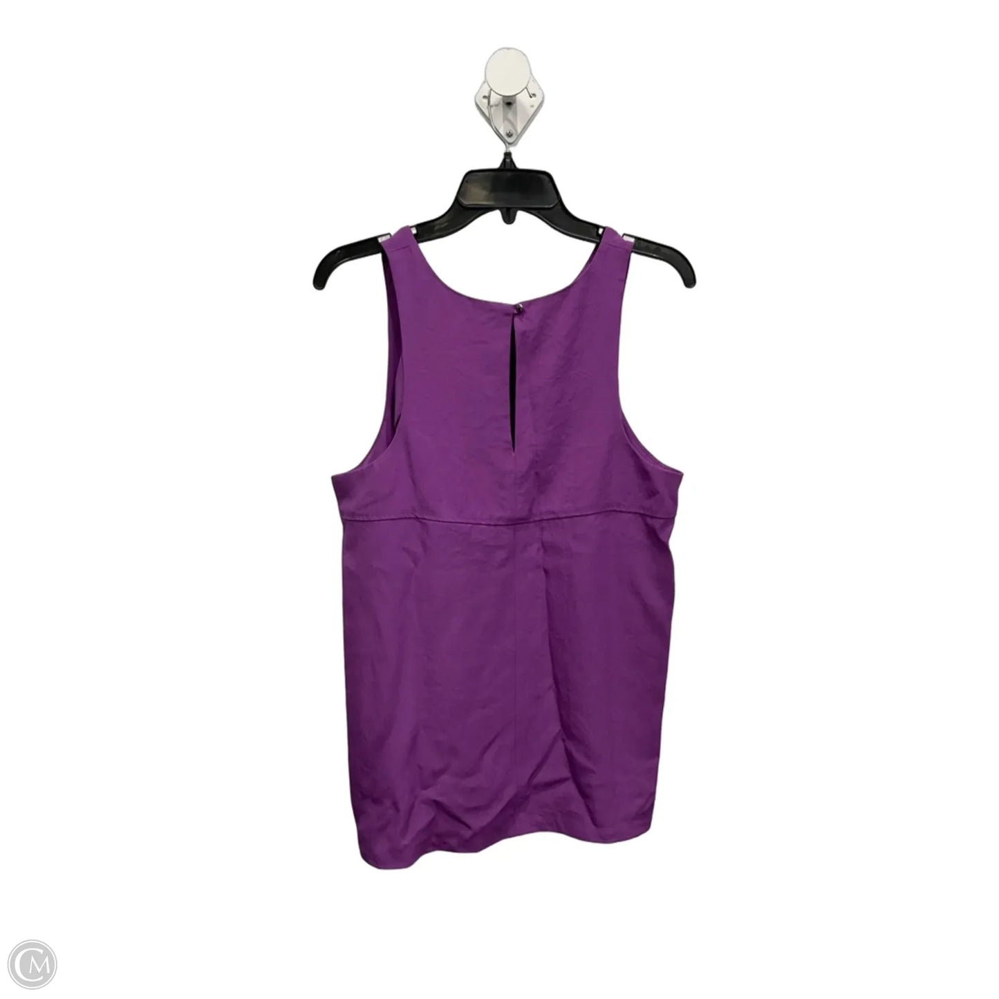 Top Sleeveless By Banana Republic In Purple, Size: L