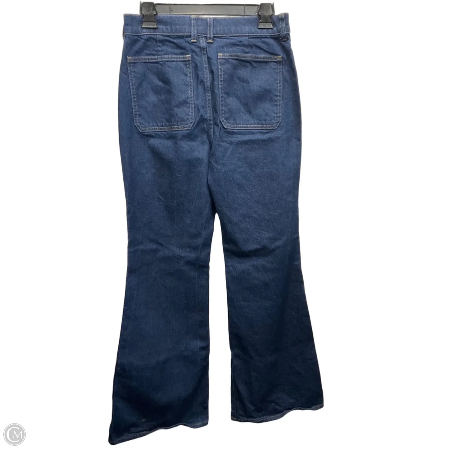 Jeans Wide Leg By J. Crew In Blue Denim, Size: 6