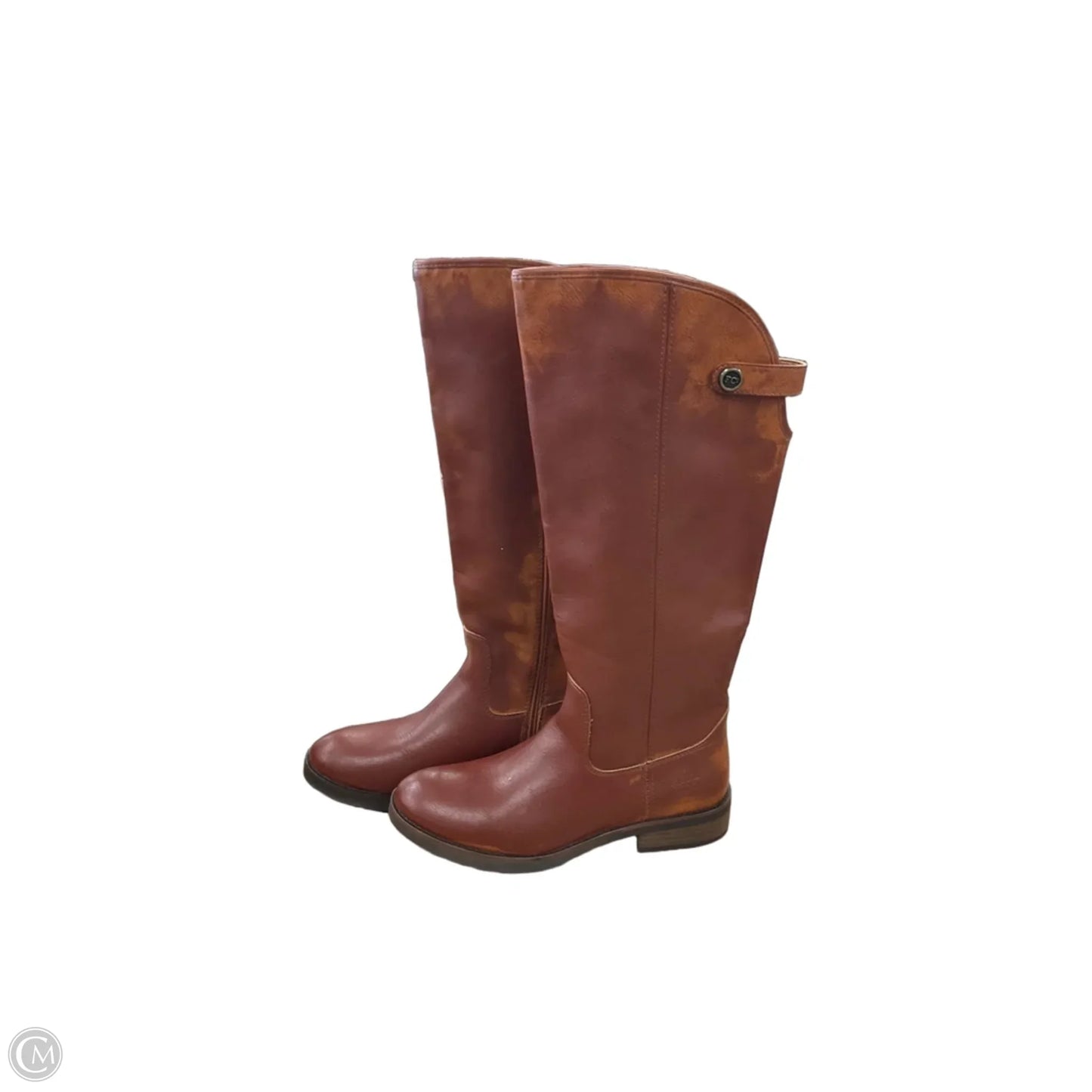 Boots Designer By Frye In Brown, Size: 8.5
