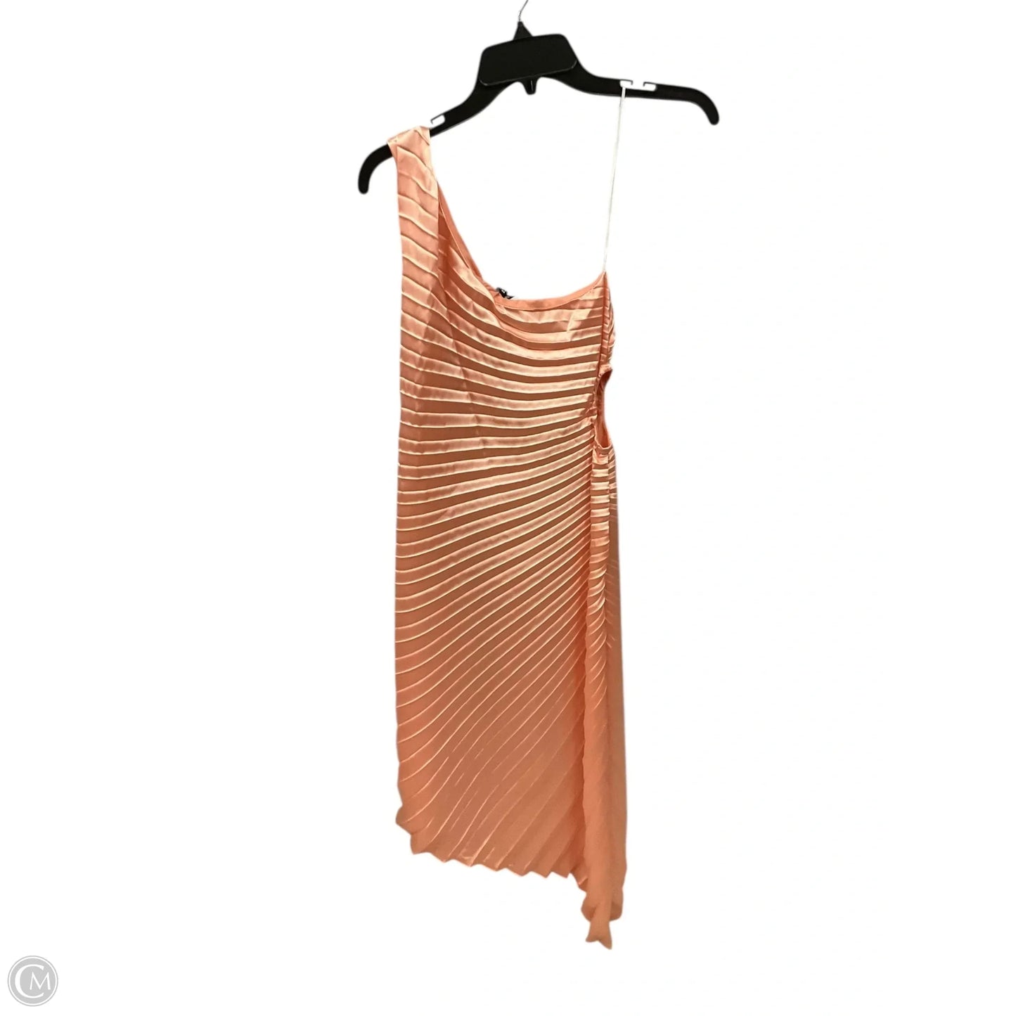 Dress Party Midi By Bebe In Orange, Size: S