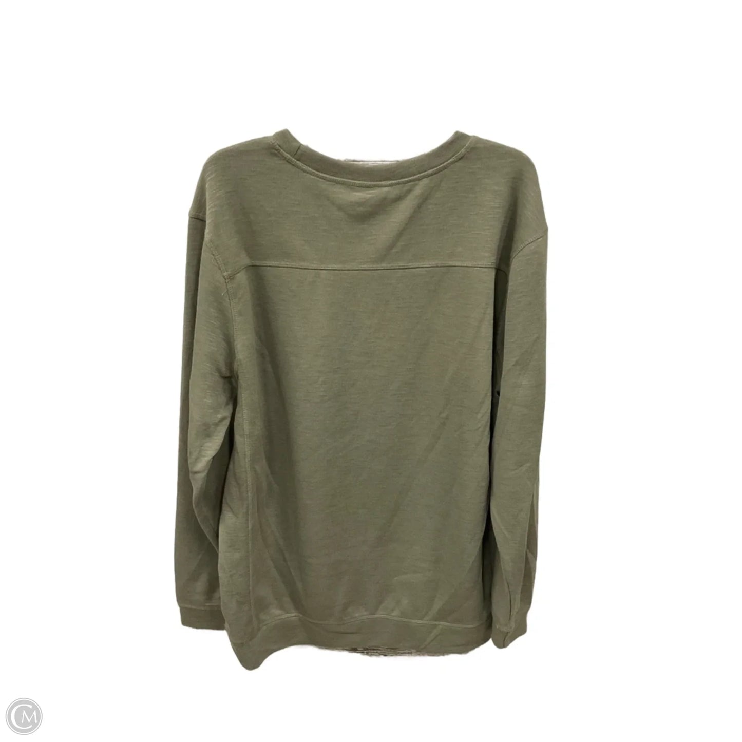 Sweatshirt Crewneck By Clothes Mentor In Green, Size: Xxl