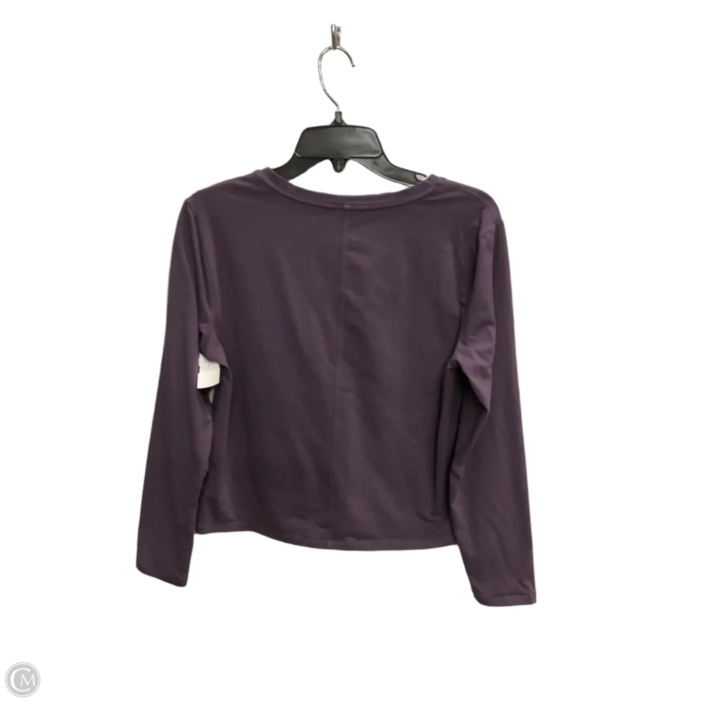 Athletic Top Long Sleeve Crewneck By Athleta In Purple, Size: Mp