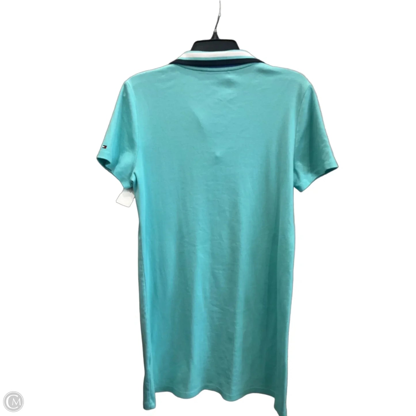 Dress Casual Midi By Tommy Hilfiger In Blue, Size: L