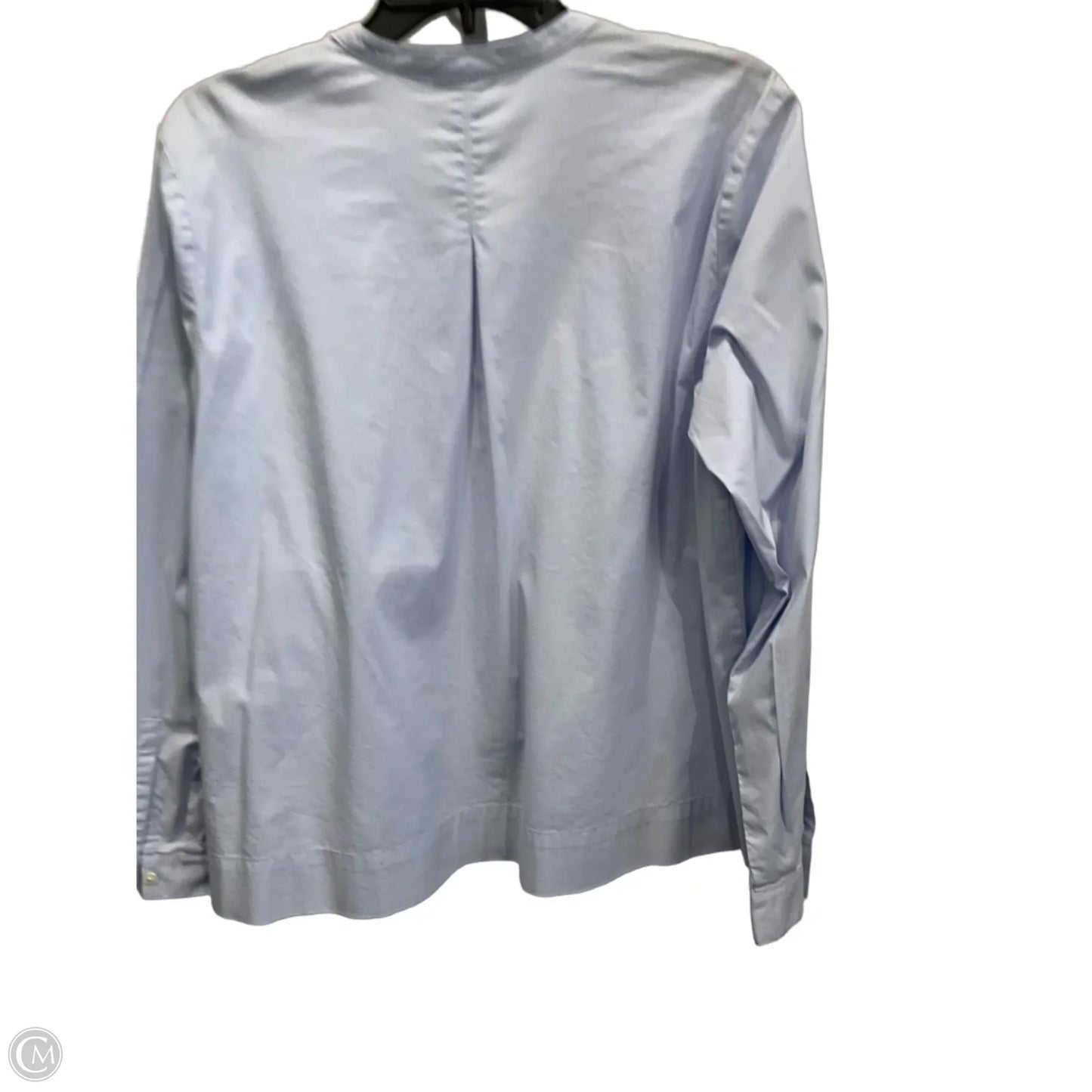 Blouse Long Sleeve By J. Jill In Blue, Size: Lp