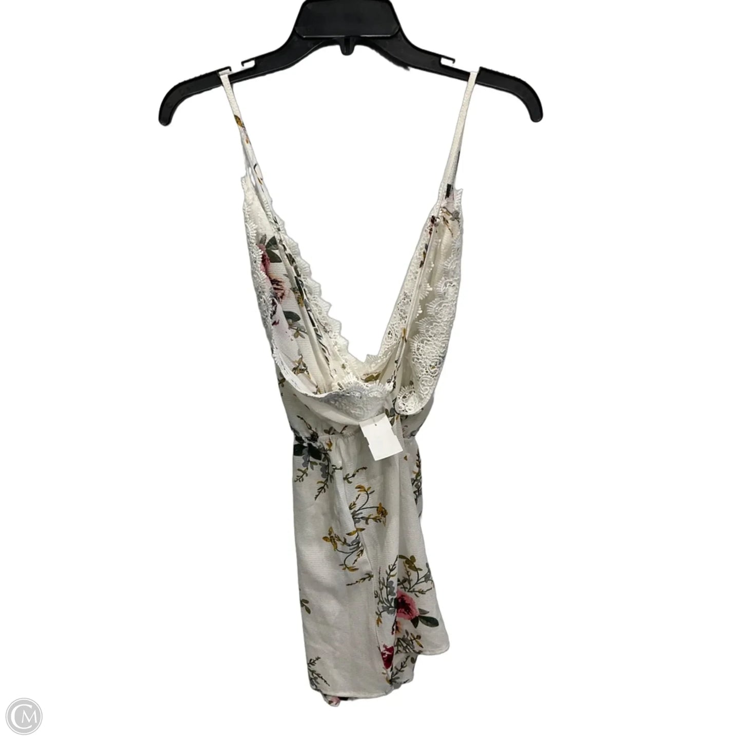 Romper By Cmf In Floral Print, Size: M