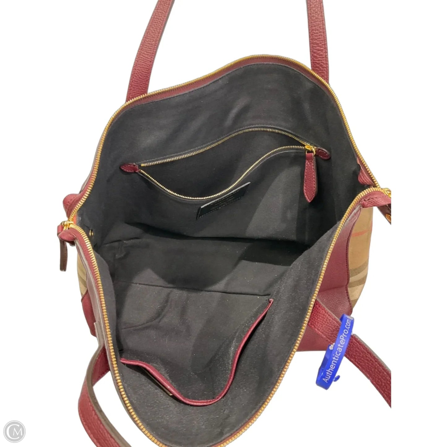 Handbag Luxury Designer By Burberry, Size: Medium