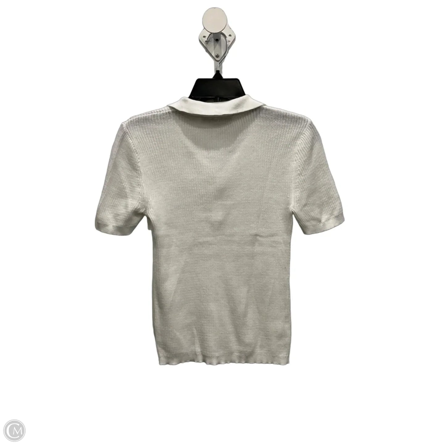Top Short Sleeve By Loft In White, Size: Xs