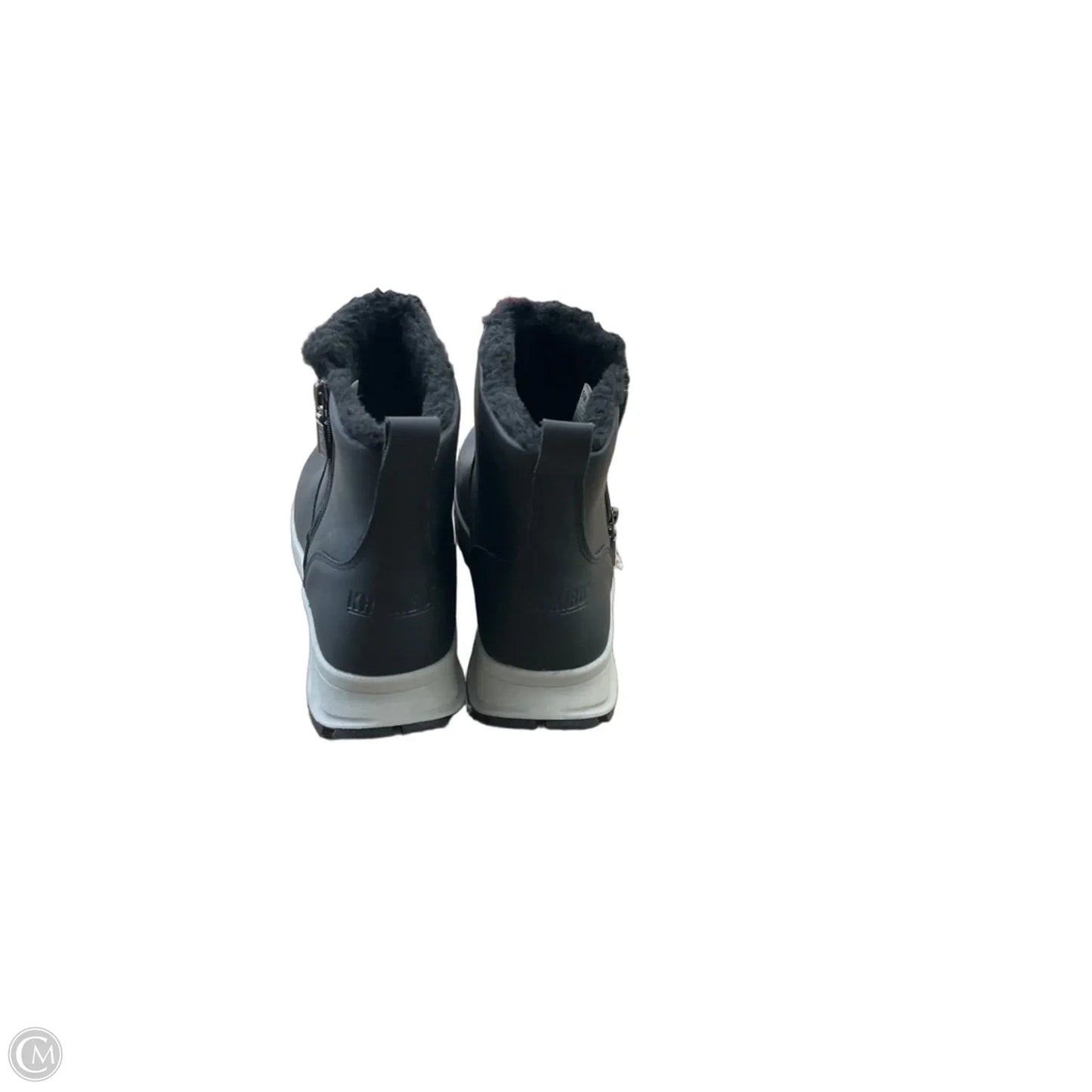 Boots Ankle Flats By Khombu In Black, Size: 9