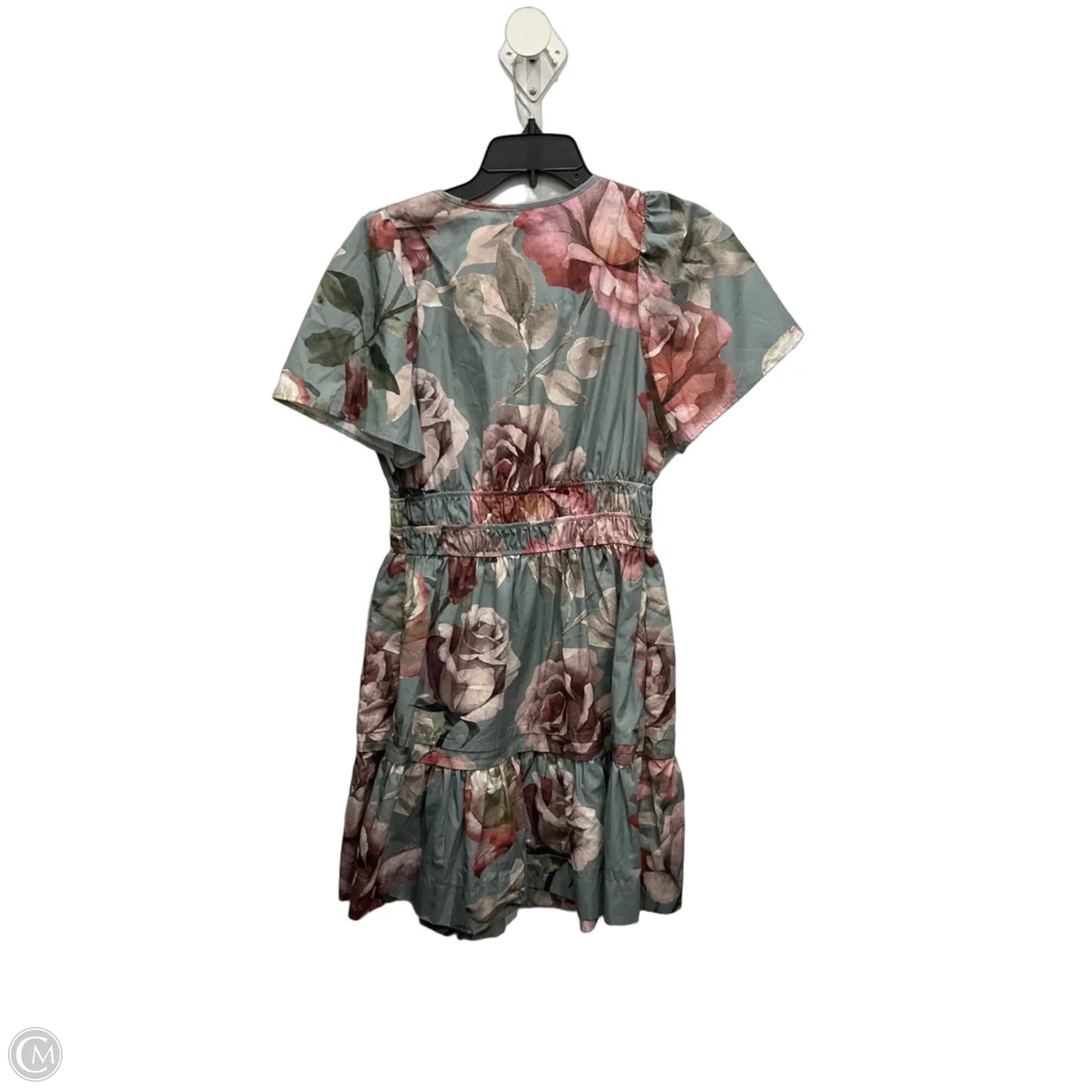 Dress Casual Midi By Anthropologie In Floral Print, Size: S
