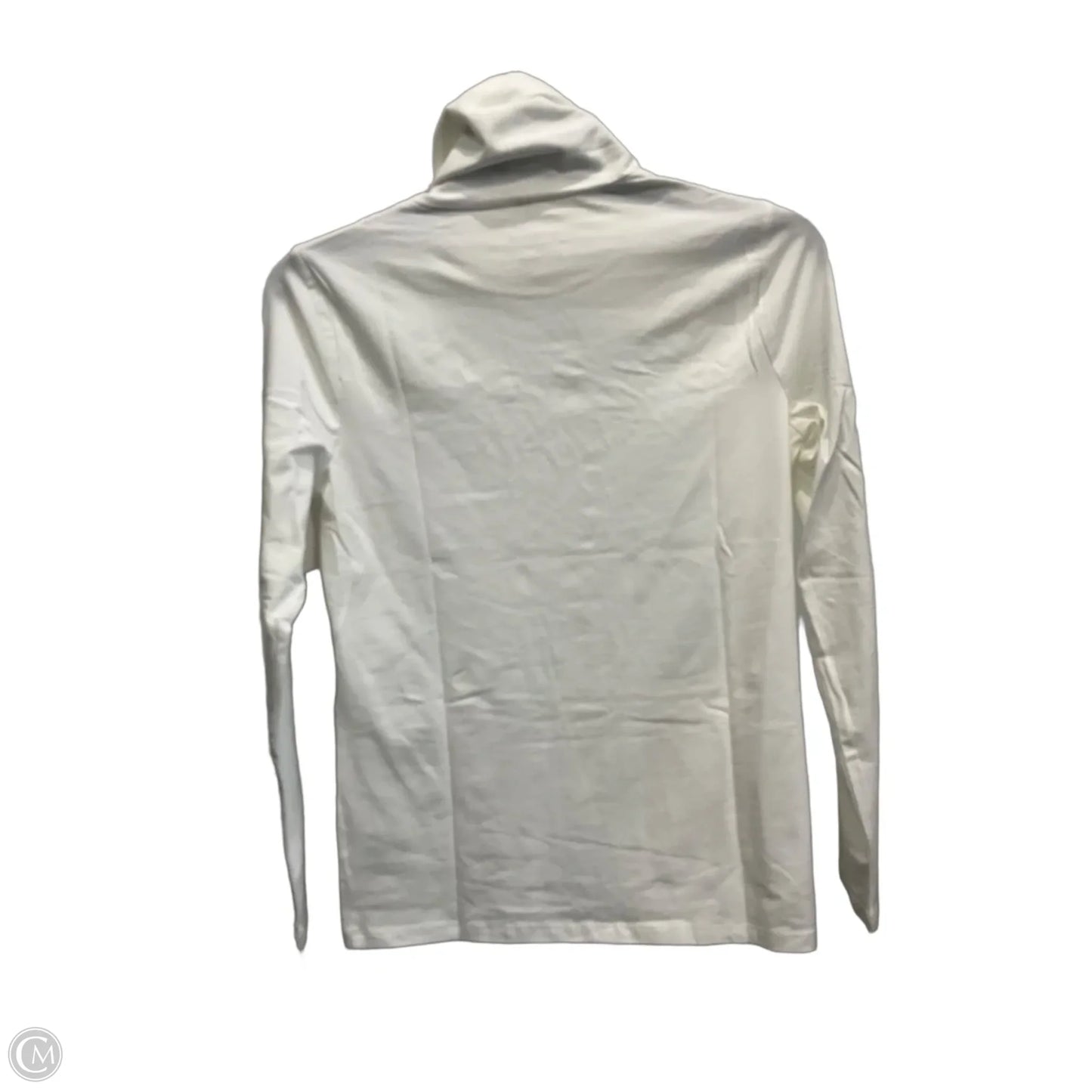 Top Long Sleeve By Talbots In White, Size: Sp