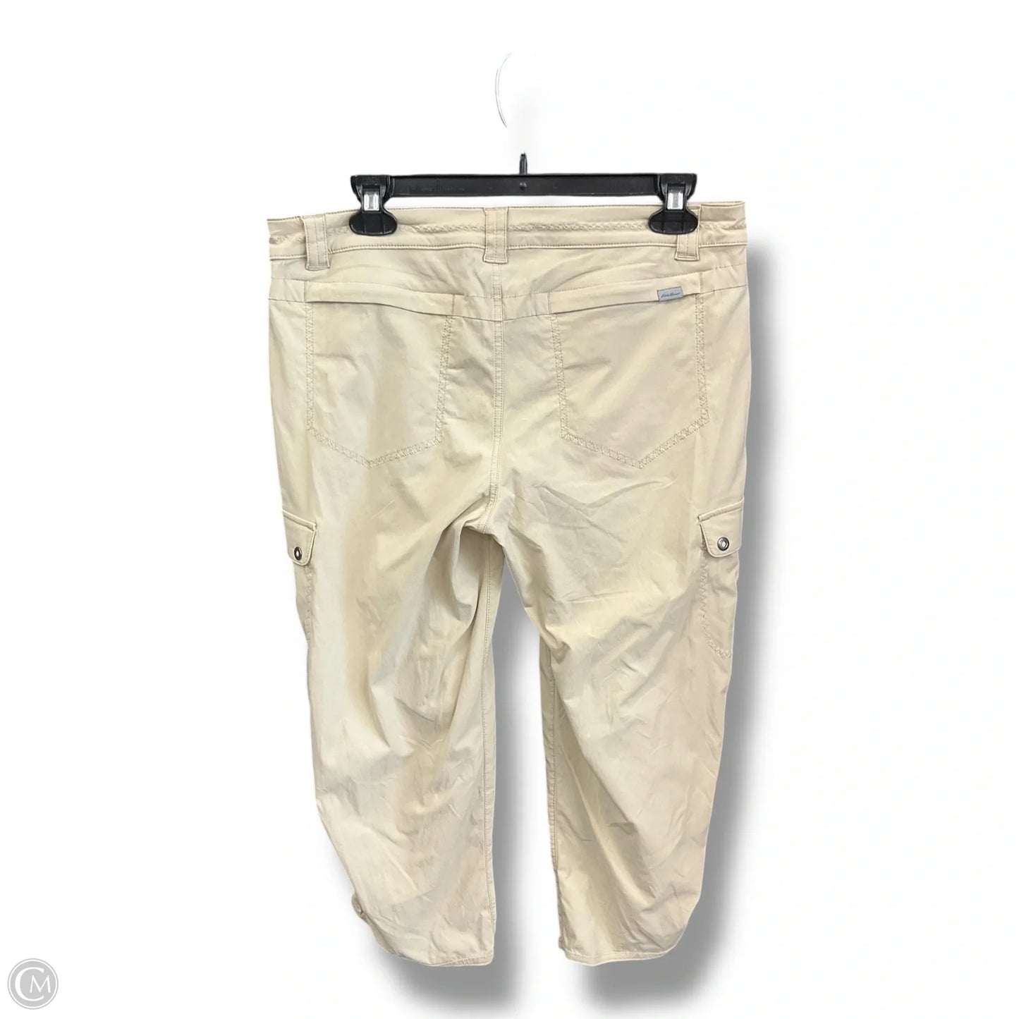 Capris By Eddie Bauer In Tan, Size: 10