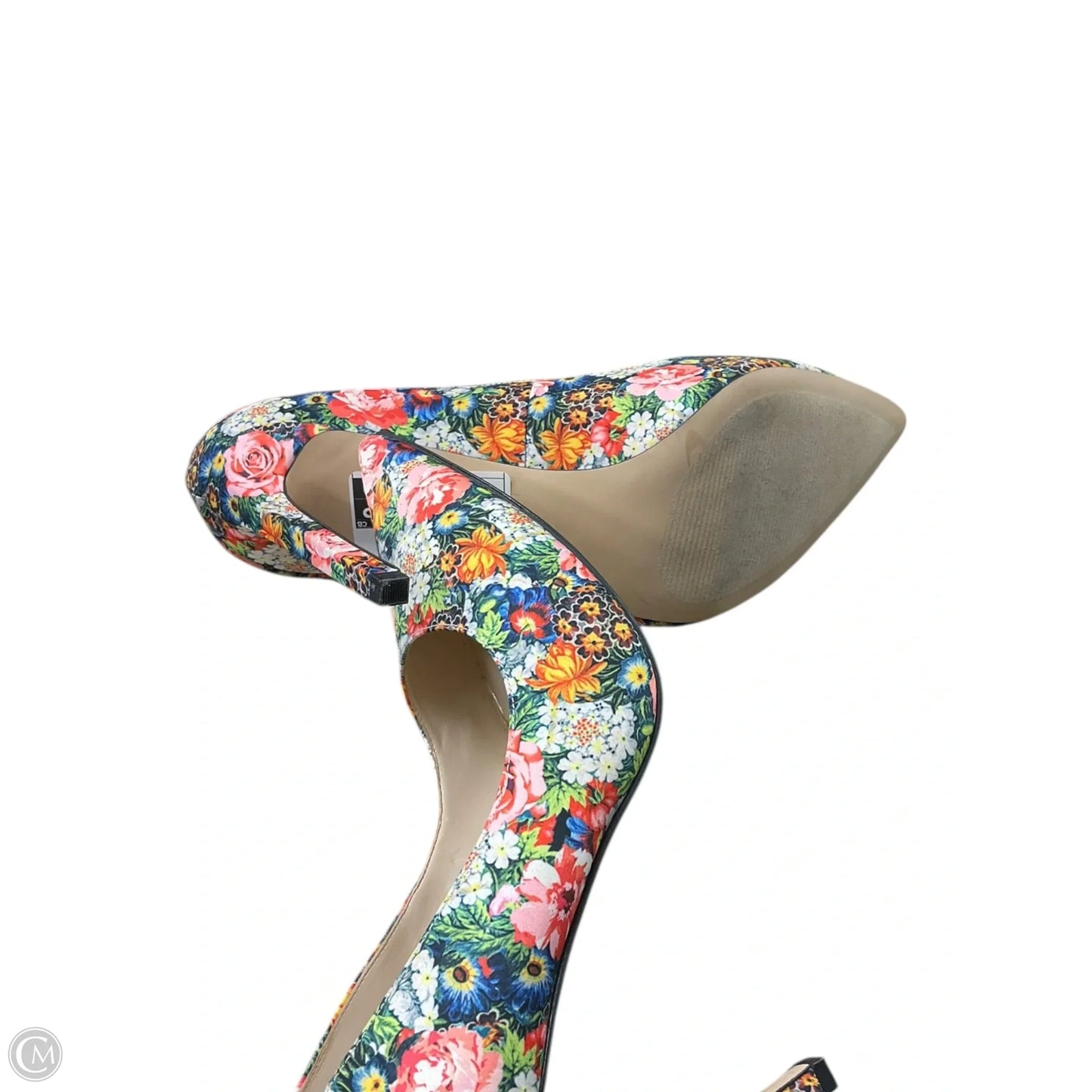Shoes Heels Stiletto By Nine West In Floral Print, Size: 11