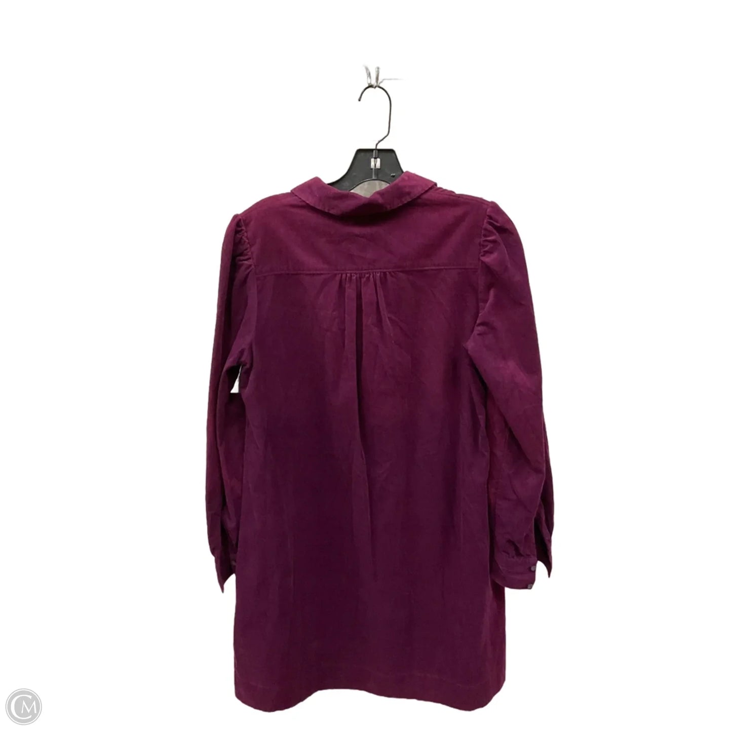 Blouse Long Sleeve By Vineyard Vines In Purple, Size: S