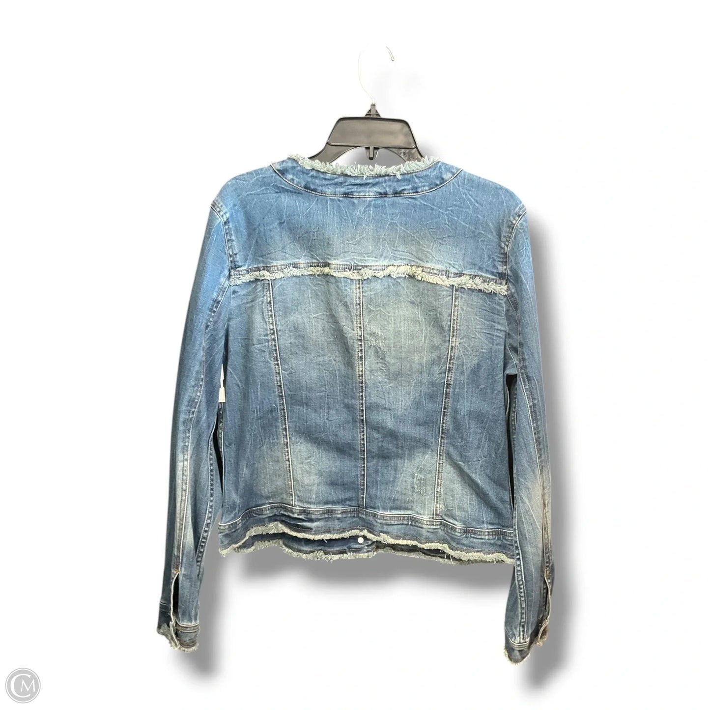 Jacket Denim By Inc In Blue Denim, Size: Xl