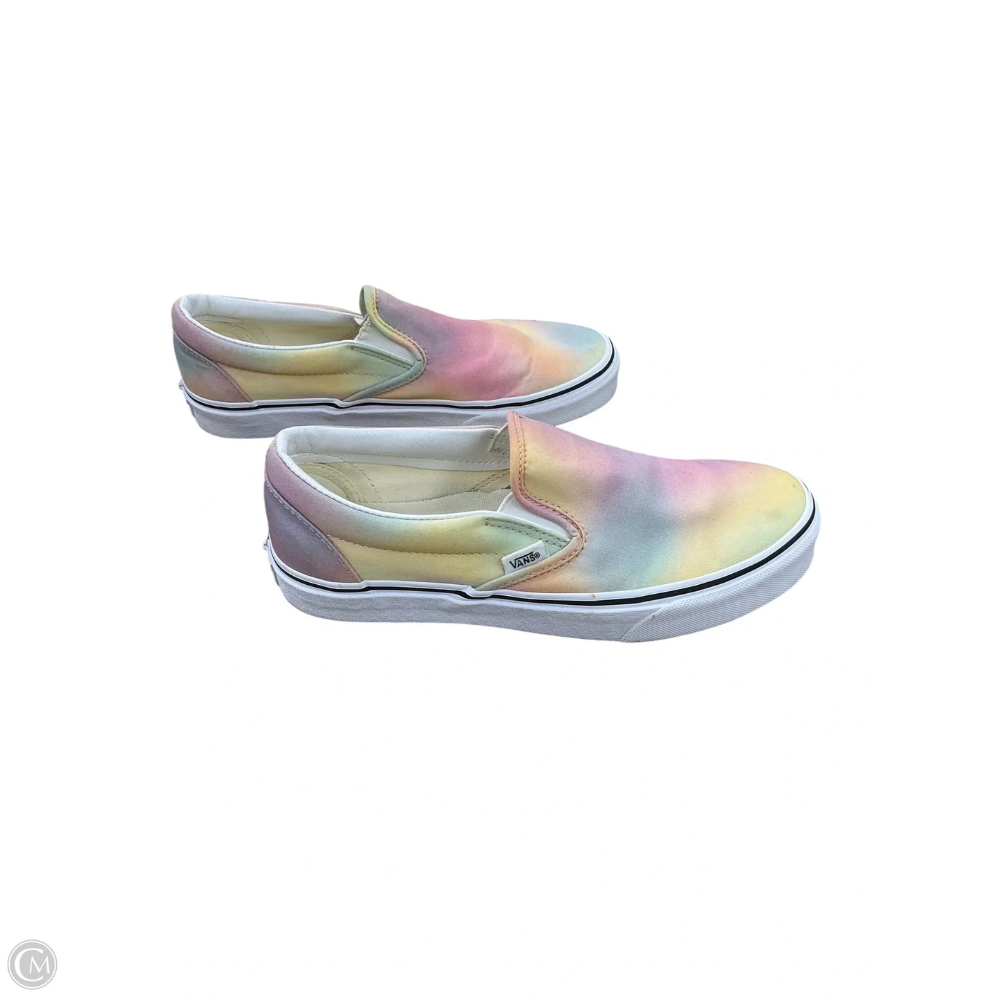 Shoes Athletic By Vans In Multi-colored, Size: 7