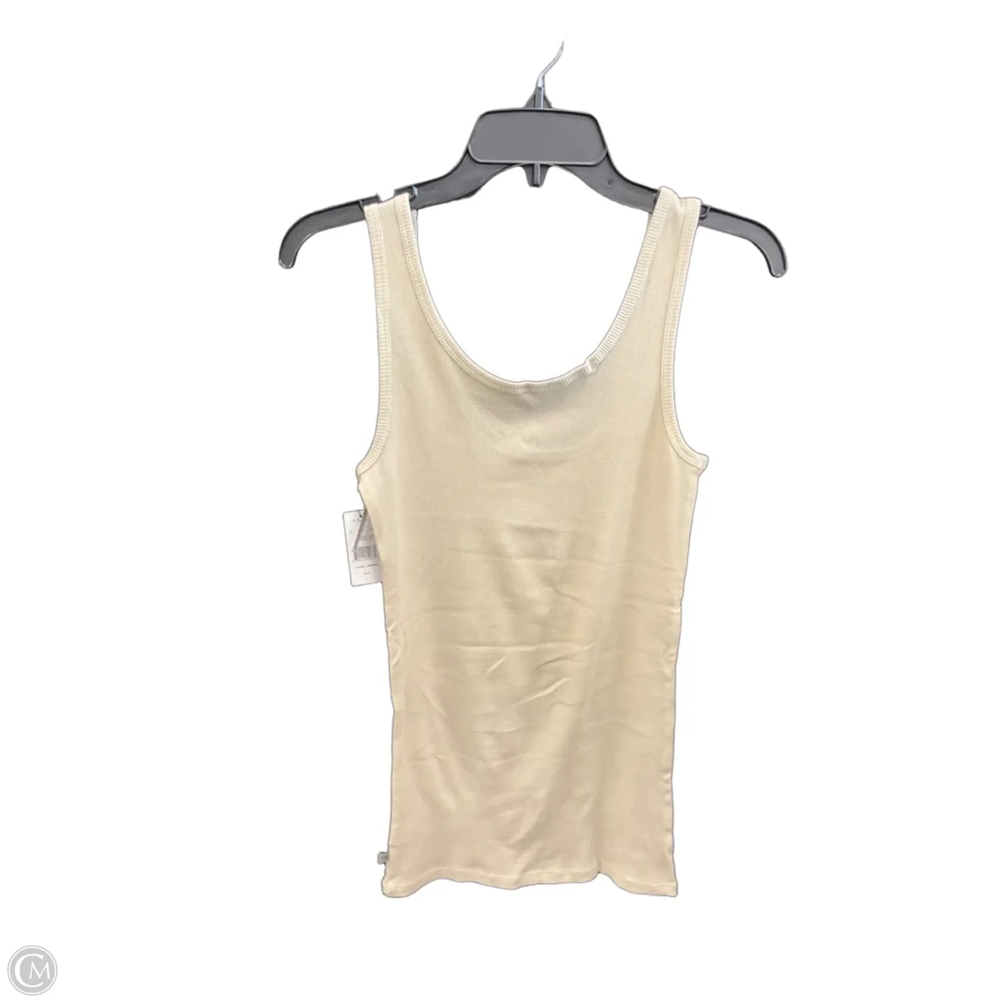 Top Sleeveless By To The Max In Cream, Size: L