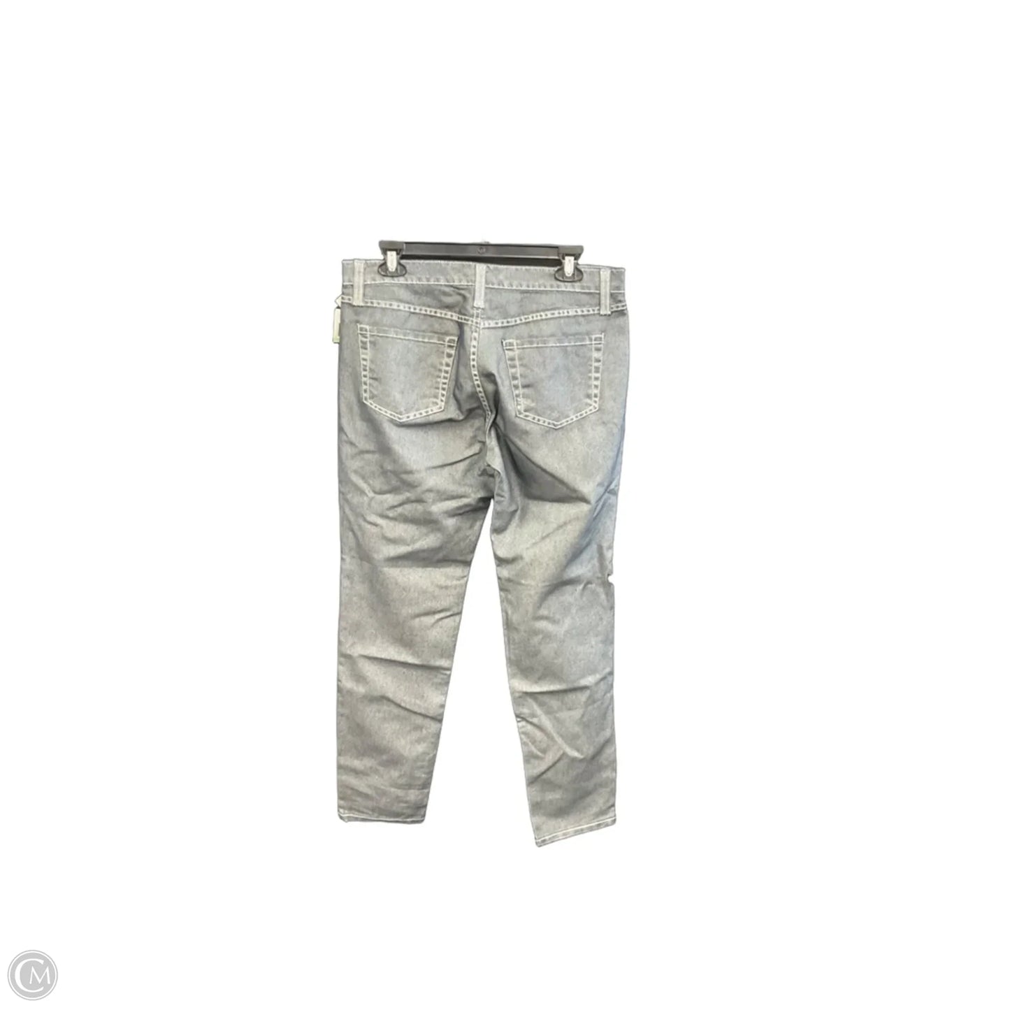 Jeans Straight By Karen Kane In Grey Denim, Size: 8