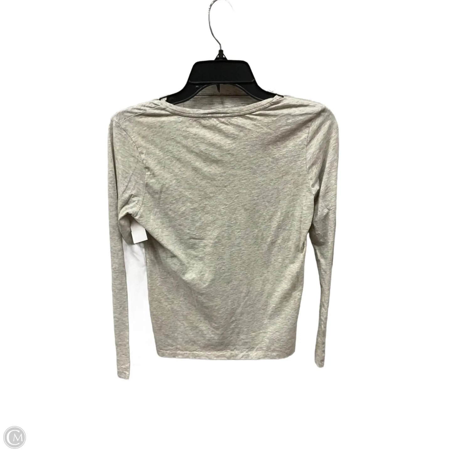 Top Long Sleeve By Polo Ralph Lauren In Grey, Size: M