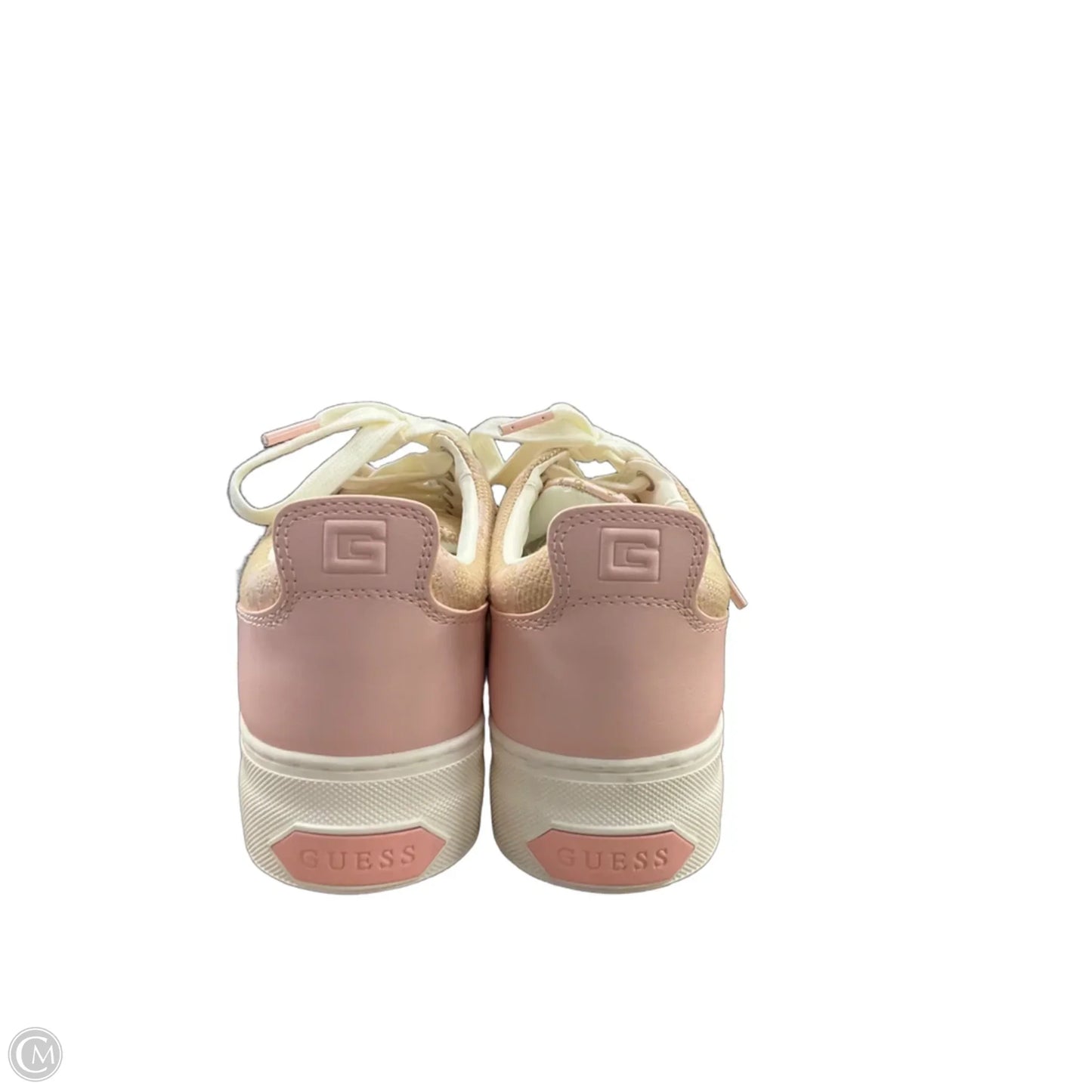 Shoes Sneakers By Guess In Pink, Size: 7.5