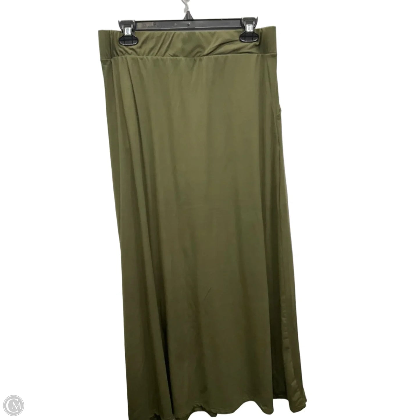 Skirt Maxi By White Mark In Grey, Size: Xl