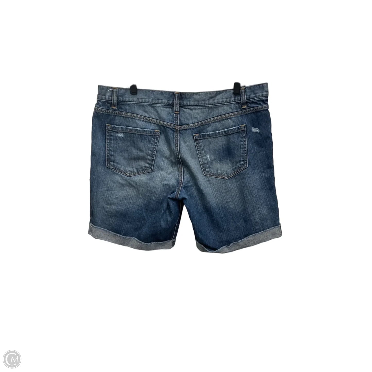 Shorts By Loft In Blue Denim, Size: Xl