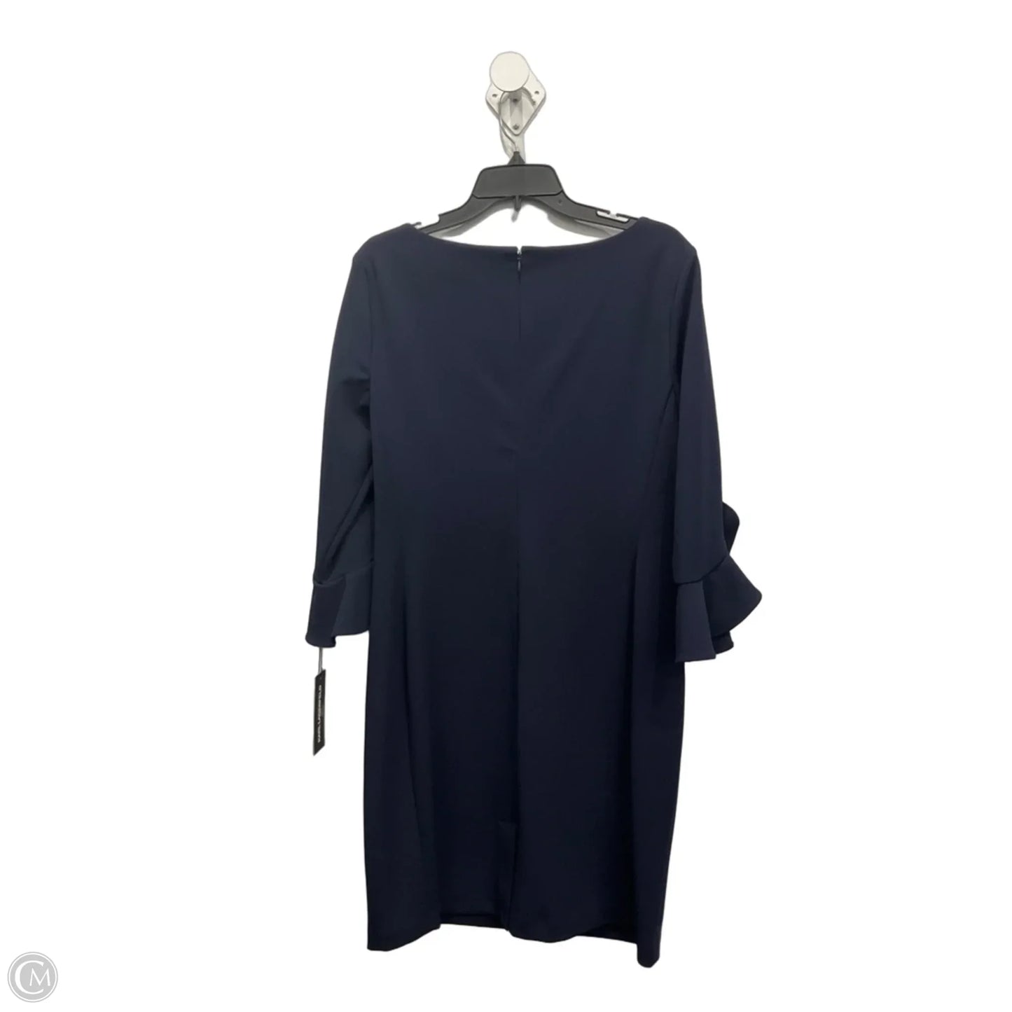 Dress Designer By Karl Lagerfeld In Navy, Size: L