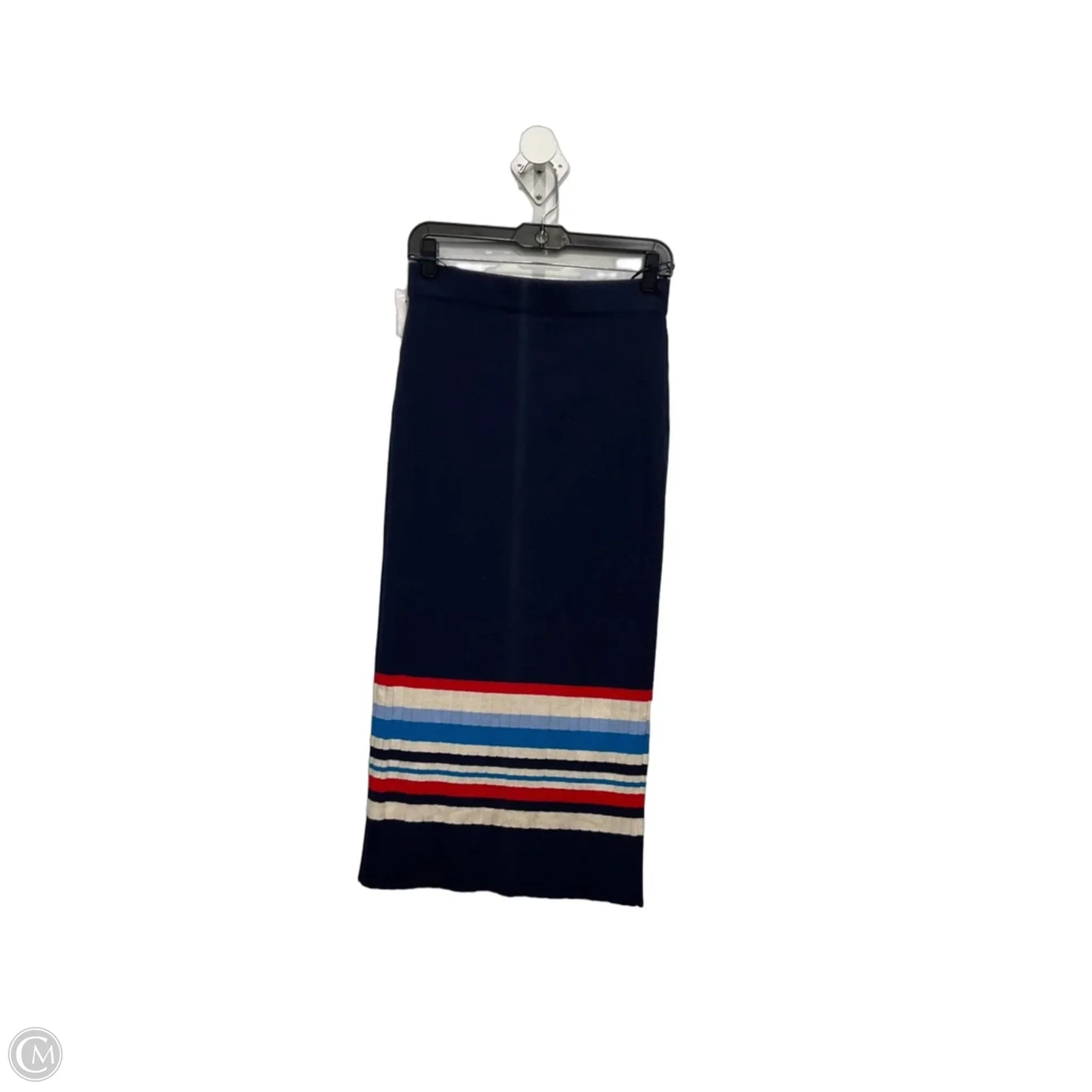 Skirt Maxi By Lauren By Ralph Lauren In Blue & Red & White, Size: 4